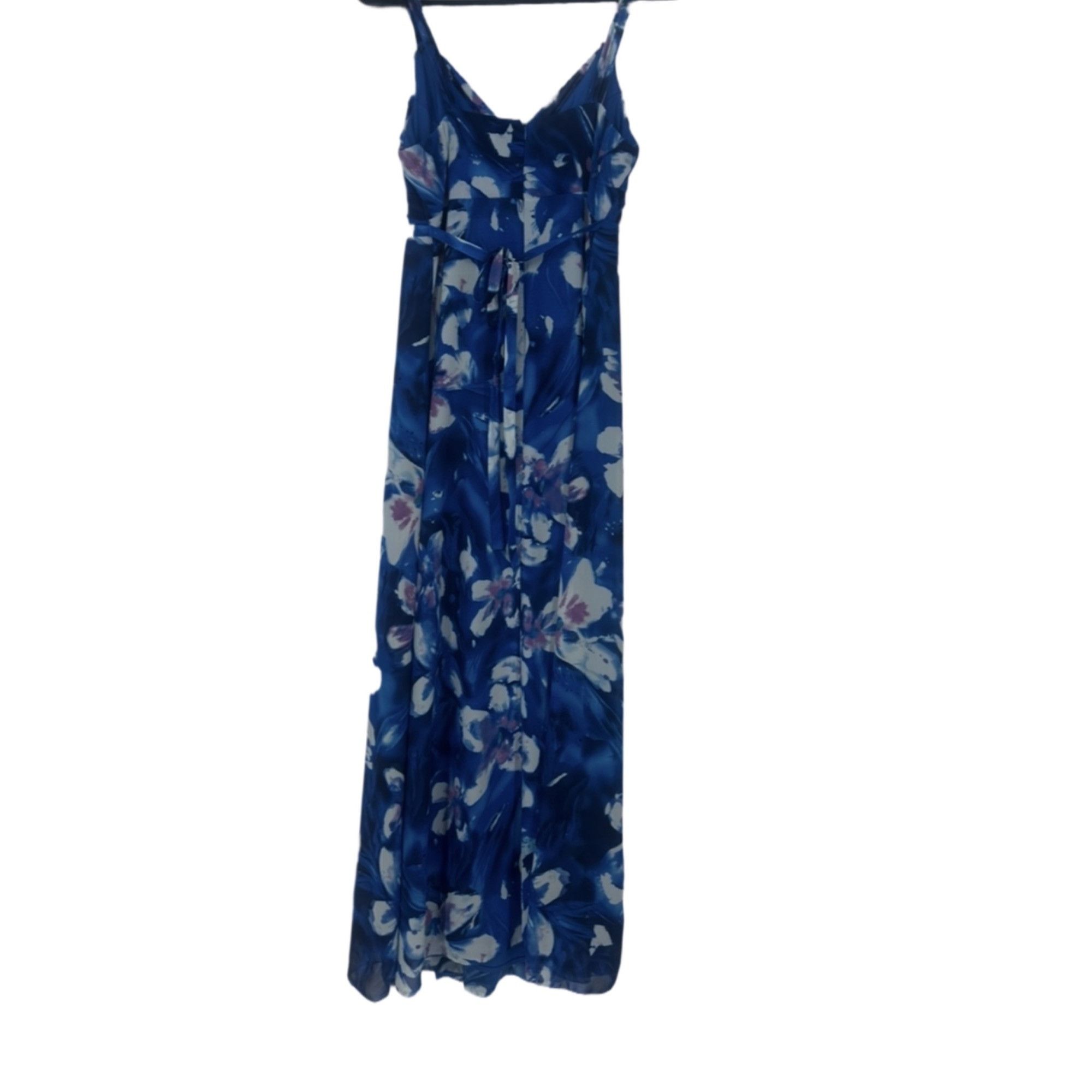 Other Robbie Bee Cobalt Blue Floral Maxi Dress - Sleeveless - S 8 Size M / US 6-8 / IT 42-44 - 2 Thumbnail