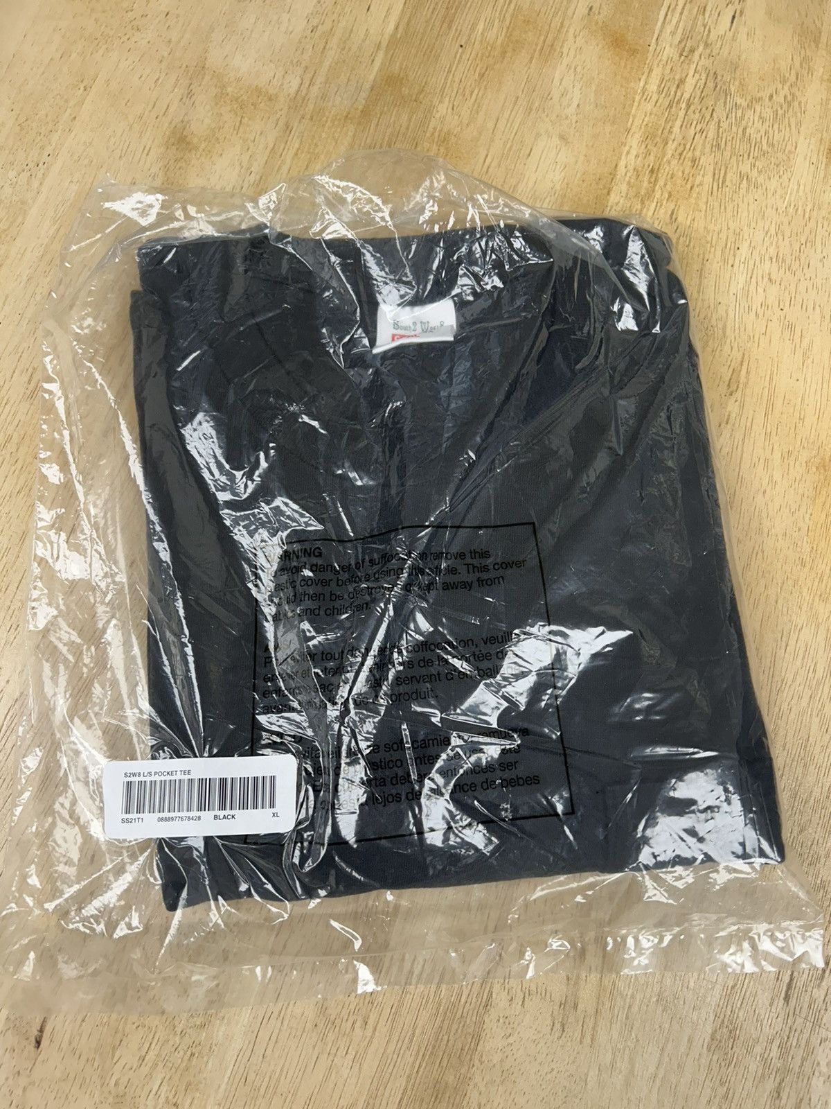 South2 West8 × Supreme Supreme SOUTH2WEST8 L/S Pocket Tee Black XL SS21 Size US XL / EU 56 / 4 - 3 Thumbnail