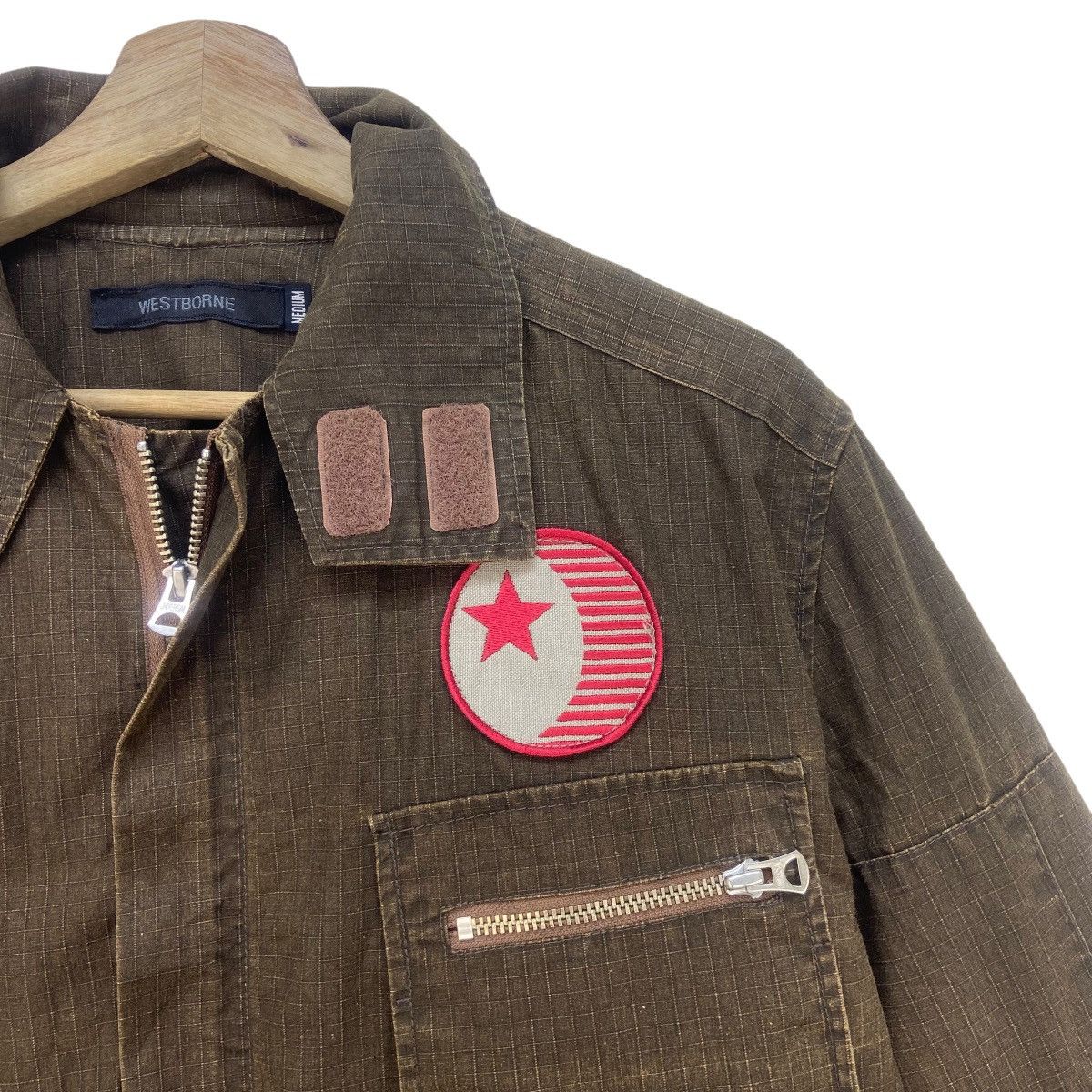 Japanese Brand Westborne Millitary Style Patches Jacket Size US M / EU 48-50 / 2 - 5 Thumbnail