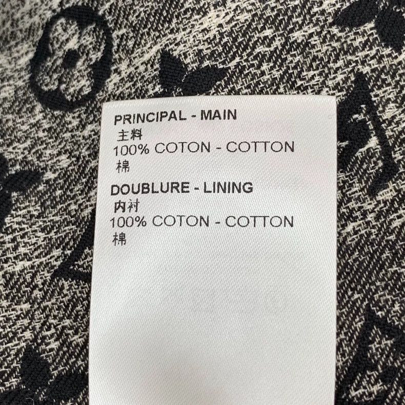 Louis Vuitton Louis Vuitton 23 Dark Grey Cotton Casual Skirt with Full P Size 35" - 8 Thumbnail