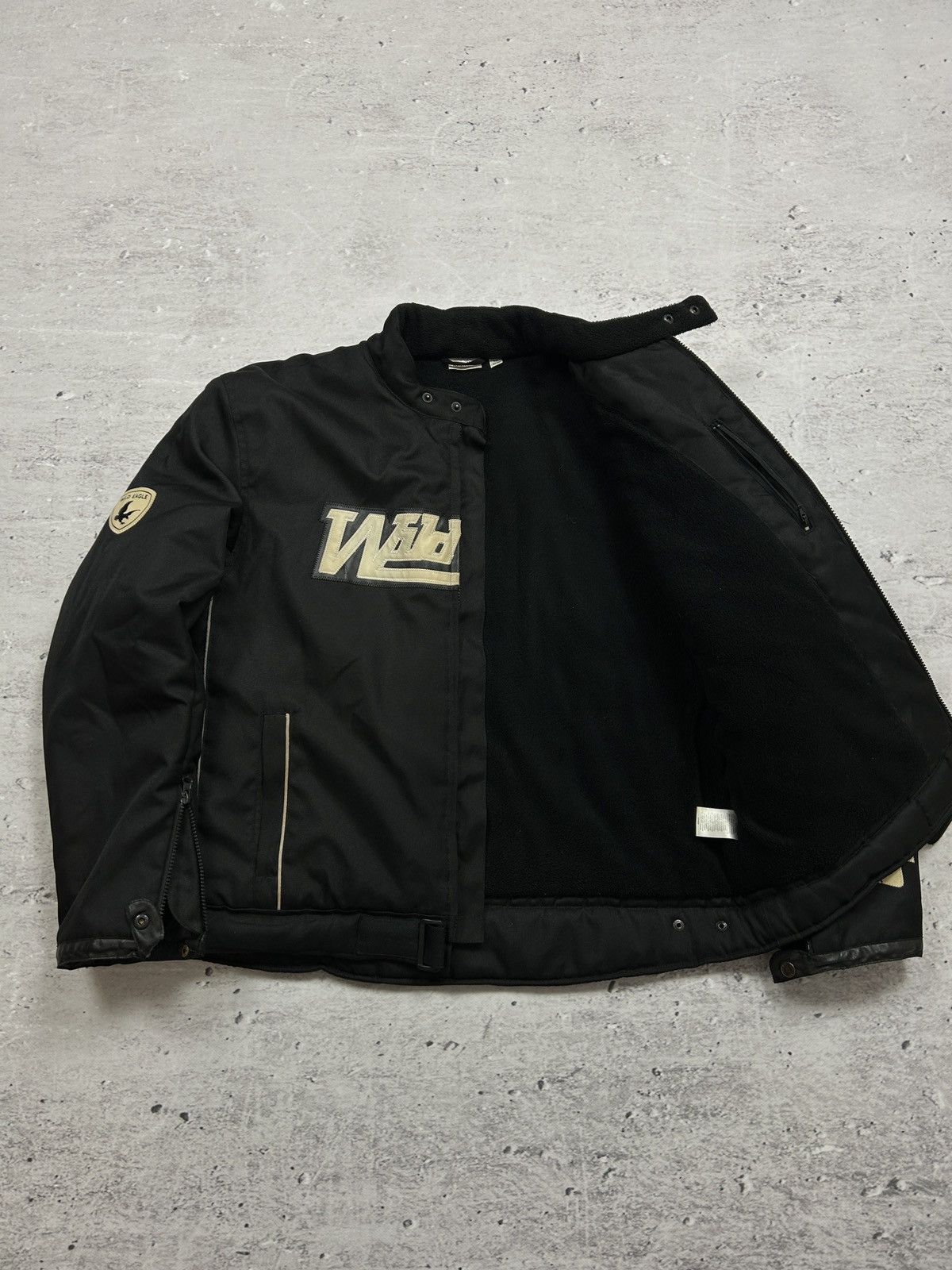 Vintage 🔥VINTAGE WILD EAGLE MOTO RACING JACKET 90S NASCAR🔥 Size US XL / EU 56 / 4 - 8 Thumbnail