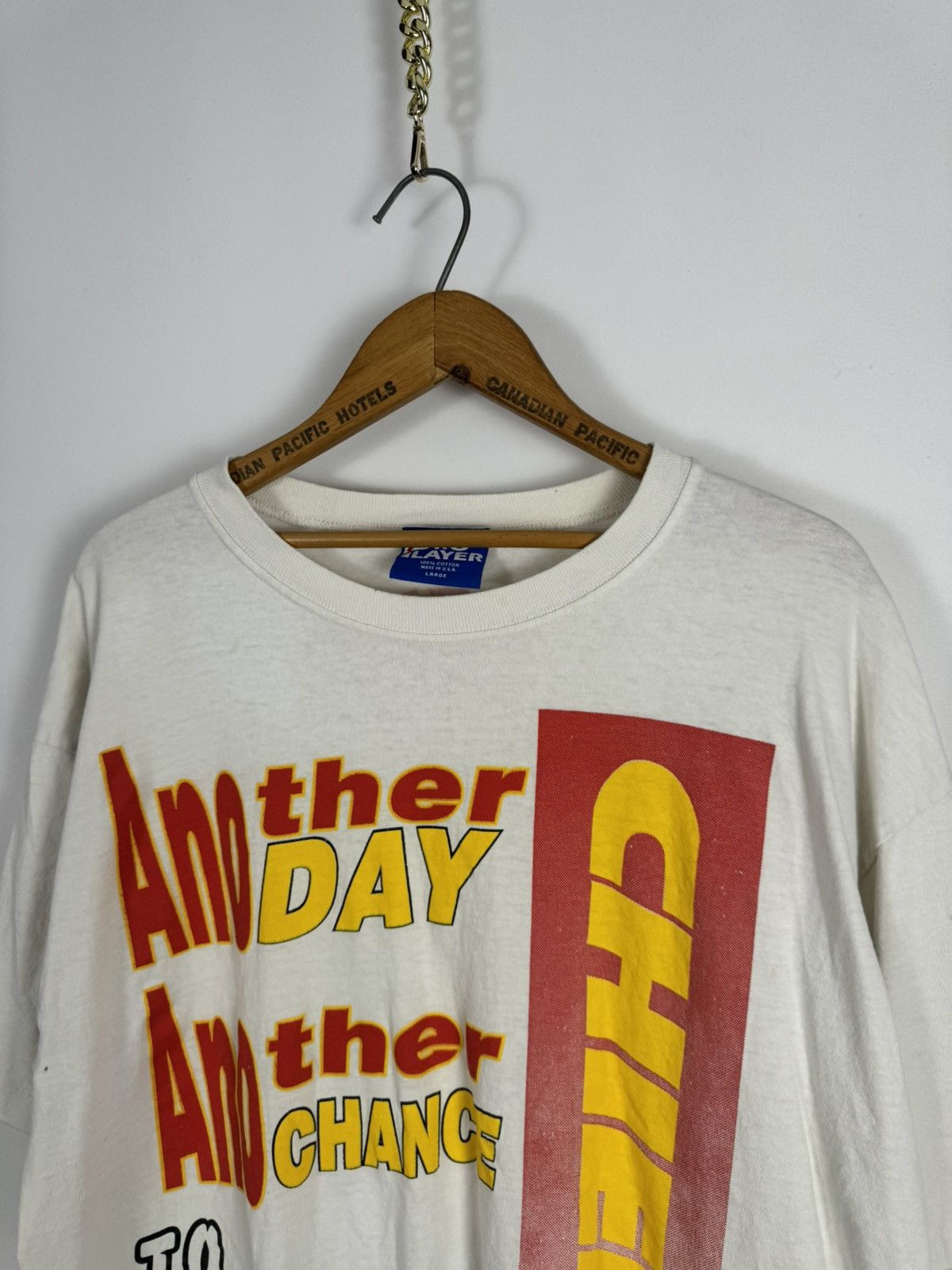 Vintage Vintage 90s Kansas City Chiefs Single Stitch Tee Size US XL / EU 56 / 4 - 5 Thumbnail