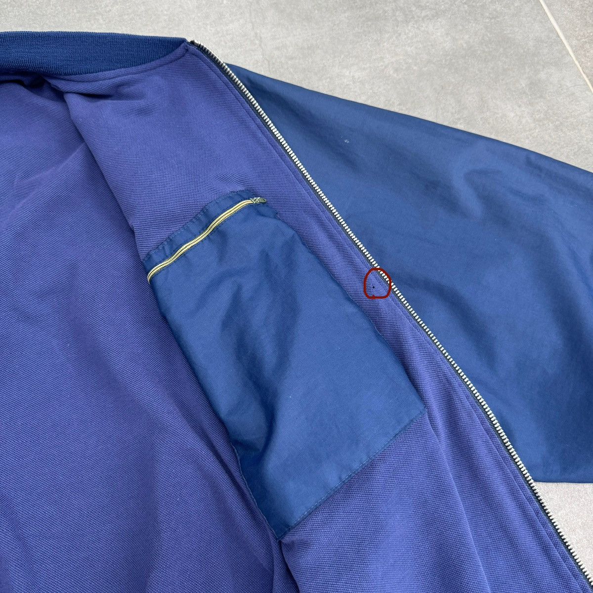 Lacoste Vintage Lacoste Chemise Bomber Jacket Blue Men Size 6 /L/XL Size US L / EU 52-54 / 3 - 15 Thumbnail