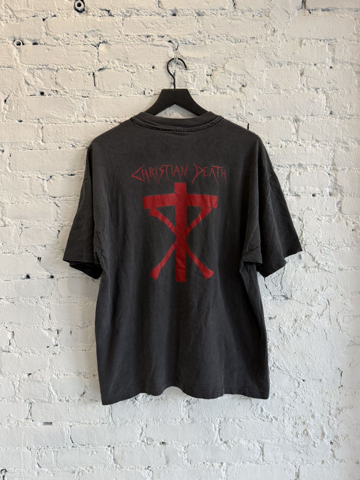 Vintage 1994 CHRISTIAN DEATH ‘SEXY DEATH GOD’ TEE Size US XL / EU 56 / 4 - 3 Thumbnail