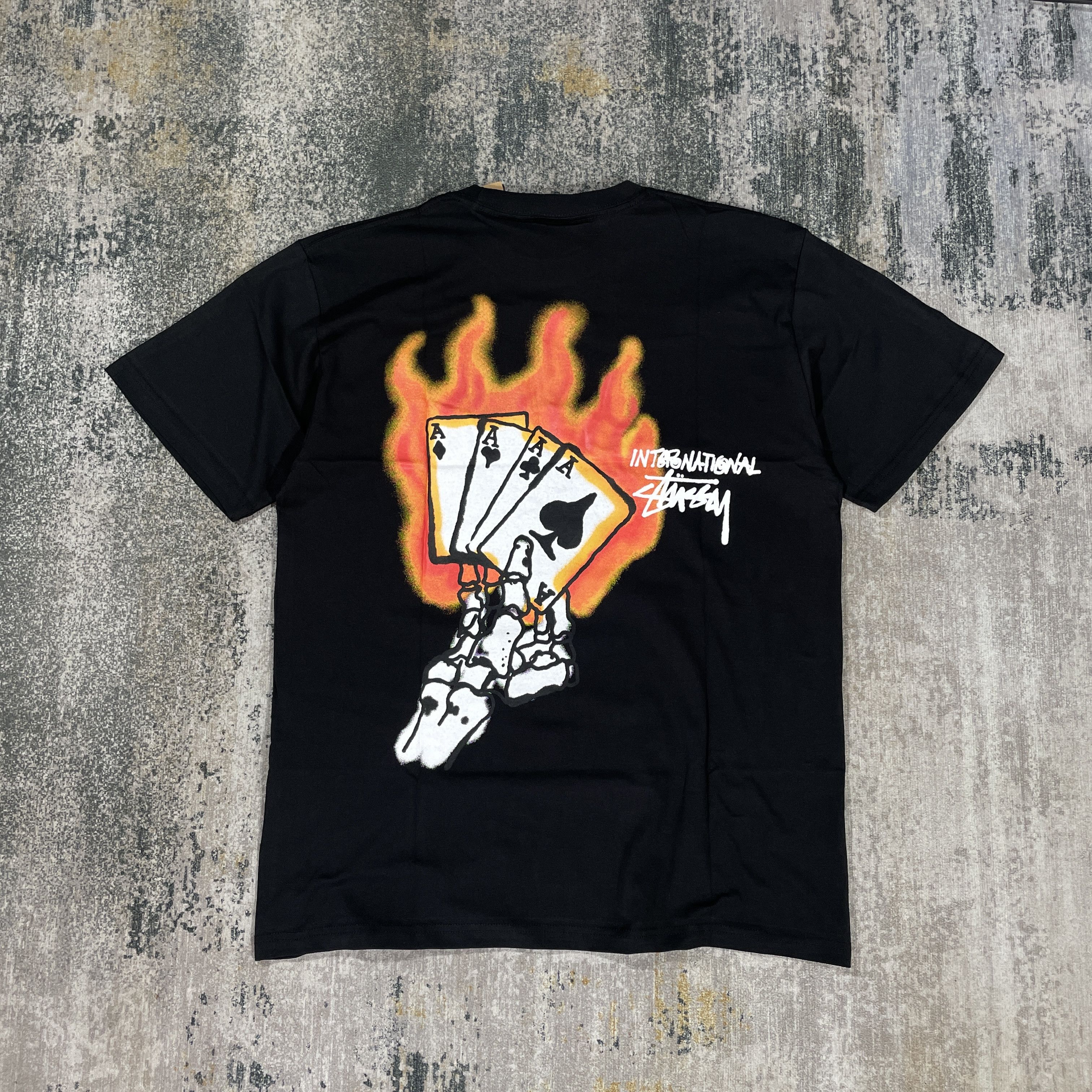 Stussy Stussy Logo Tee Card Black L Size US L / EU 52-54 / 3 - 1 Thumbnail