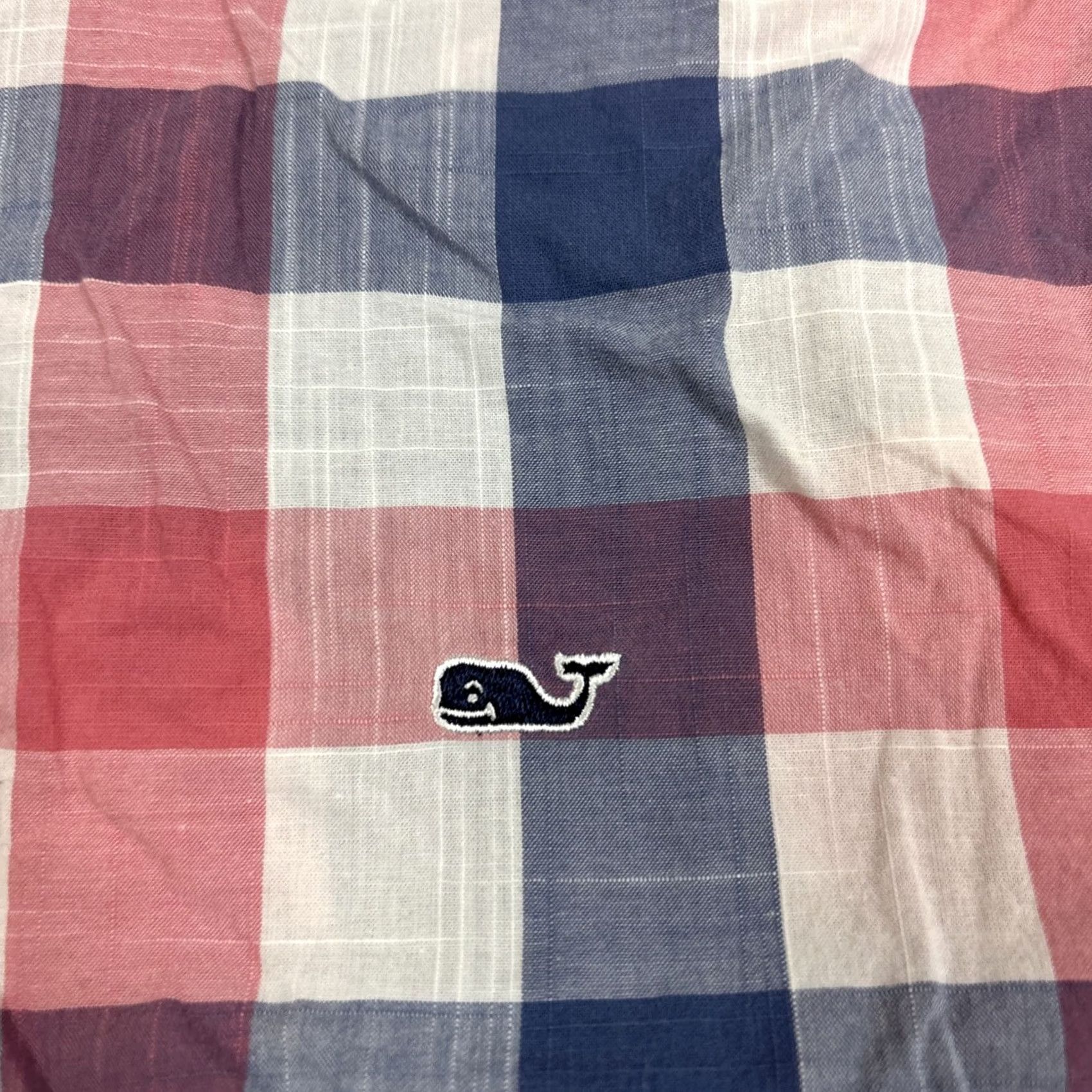 Vineyard Vines Vineyard Vines Slim Fit Whale Shirt Men's M Plaid Button-Down Long Sleeve Size US M / EU 48-50 / 2 - 2 Thumbnail