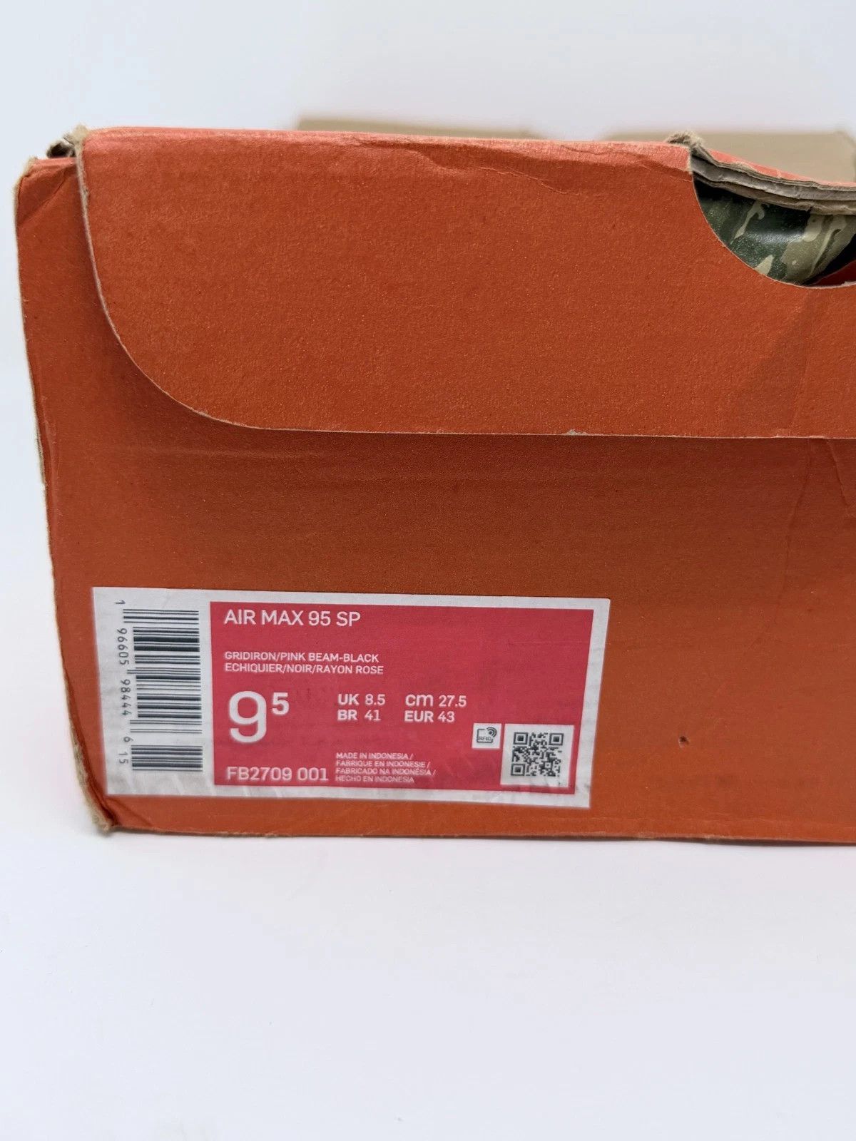 Corteiz × Nike Corteiz Nike Air Max 95 Pink Beam Size US 9.5 / EU 42-43 - 9 Thumbnail