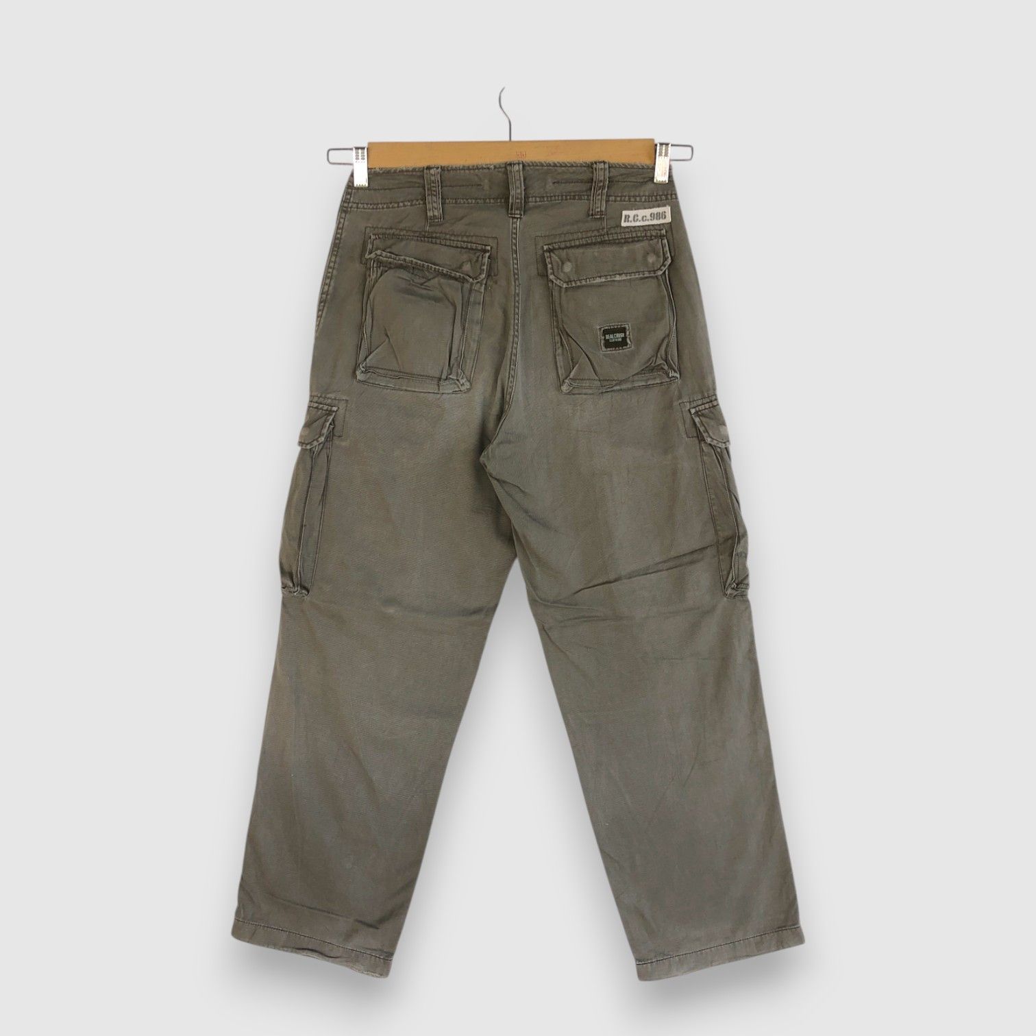 Japanese Brand Vintage Japanese Cargo Pants Multi Pocket Bondage Trousers Size 28" / US 6 / IT 42 - 2 Thumbnail