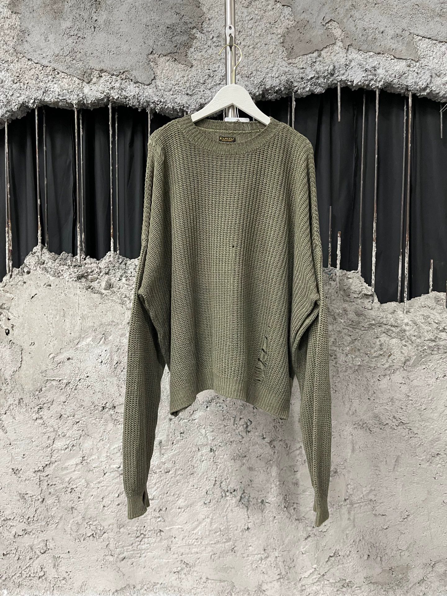 Kapital Kapital Destroyed Knitted Sweater Size 1 Size US S / EU 44-46 / 1 - 1 Thumbnail