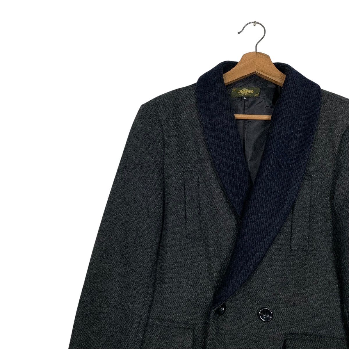 Japanese Brand Crover Double Breasted Casual Jacket Size US M / EU 48-50 / 2 - 6 Thumbnail