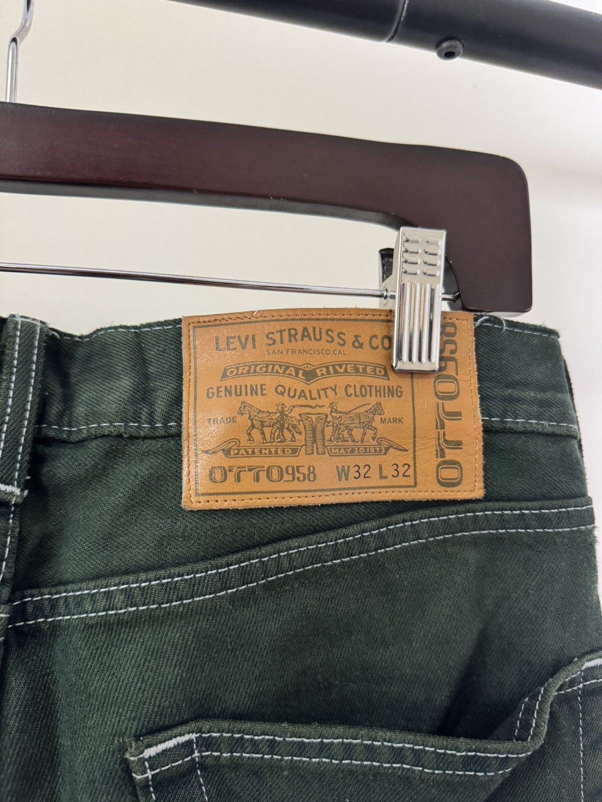 Kiko Kostadinov Kiko Kostadinov Otto958 Levis Silvertab O Denim Size US 32 / EU 48 - 4 Thumbnail