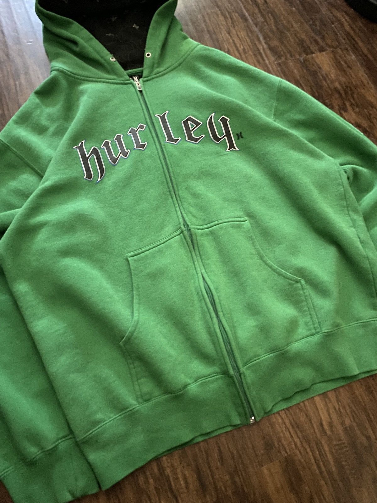 Hurley × Vintage Vintage Hurley Zipup Size US L / EU 52-54 / 3 - 3 Thumbnail