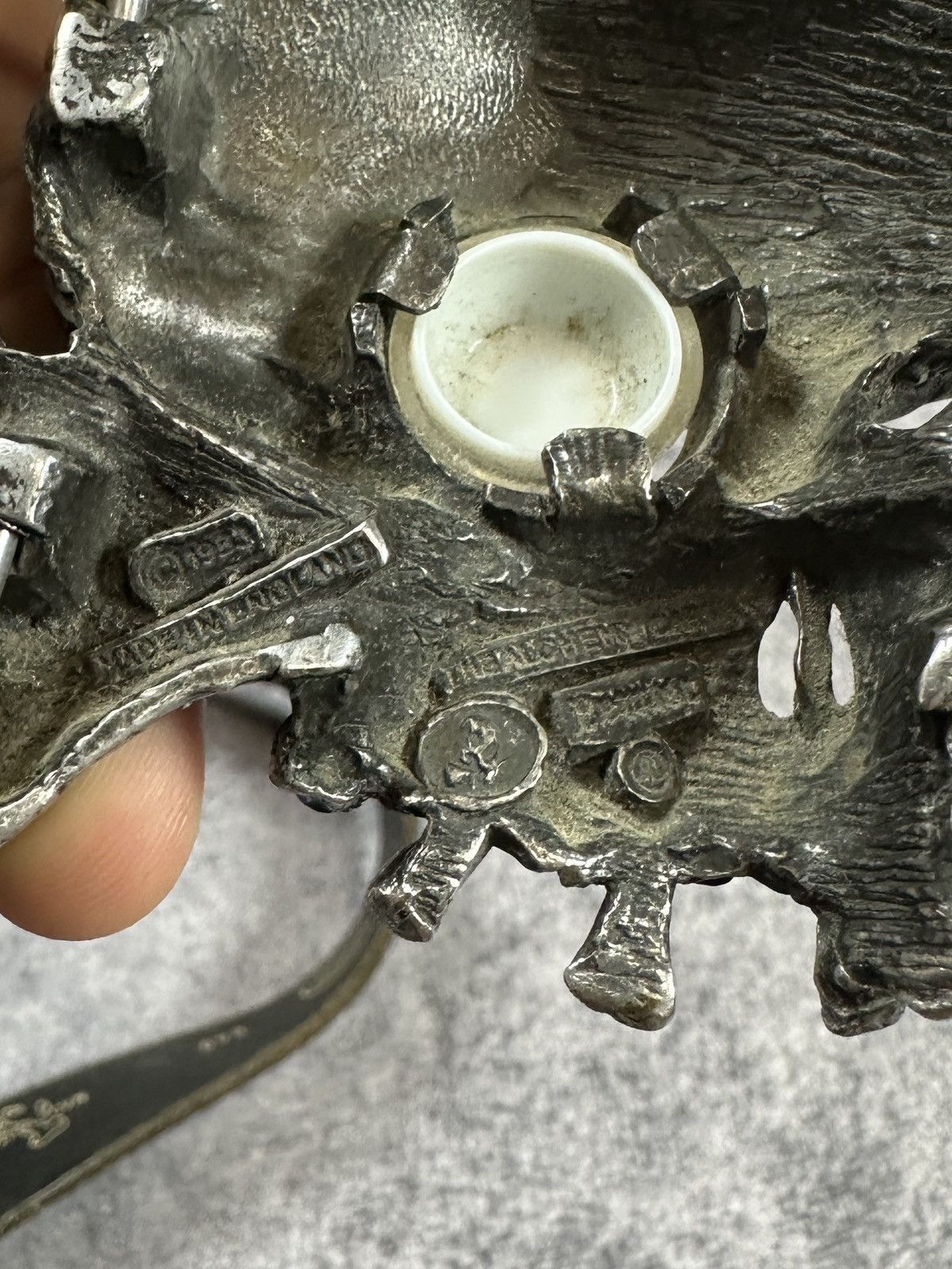 Vintage Y2K Skulls Big Logo Belts Streetwear Opium Style Rare USA Size ONE SIZE - 5 Thumbnail
