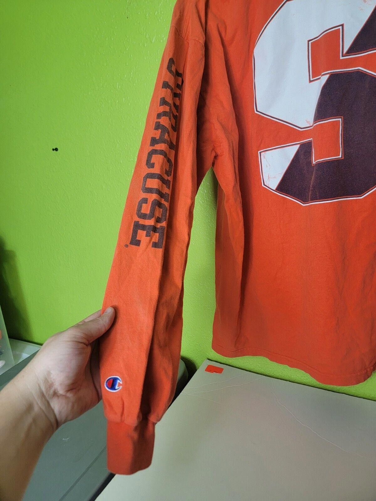 Champion Y2K Champion Syracuse University Long Sleeve Shirt 2XL Size ONE SIZE - 7 Thumbnail