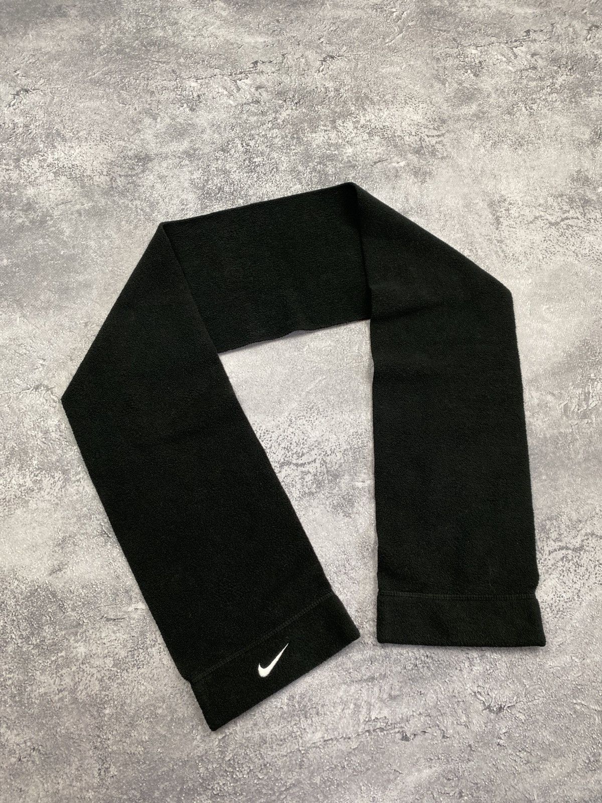 Nike Nike Vintage Y2K Style Fleece Scarf Swoosh Logo Drill 00s Size ONE SIZE - 3 Thumbnail