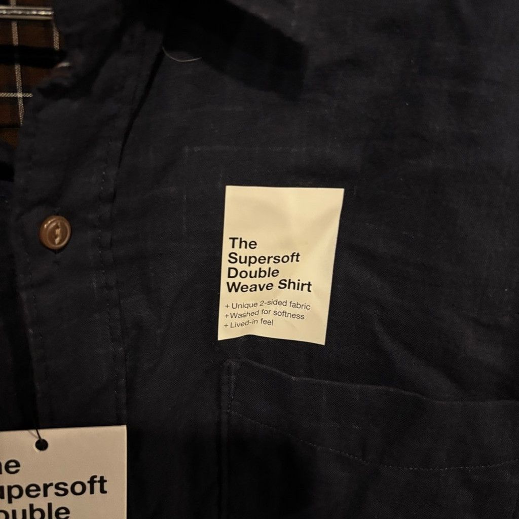 Sonoma Sonoma Men's Navy Shirt Size US L / EU 52-54 / 3 - 3 Thumbnail
