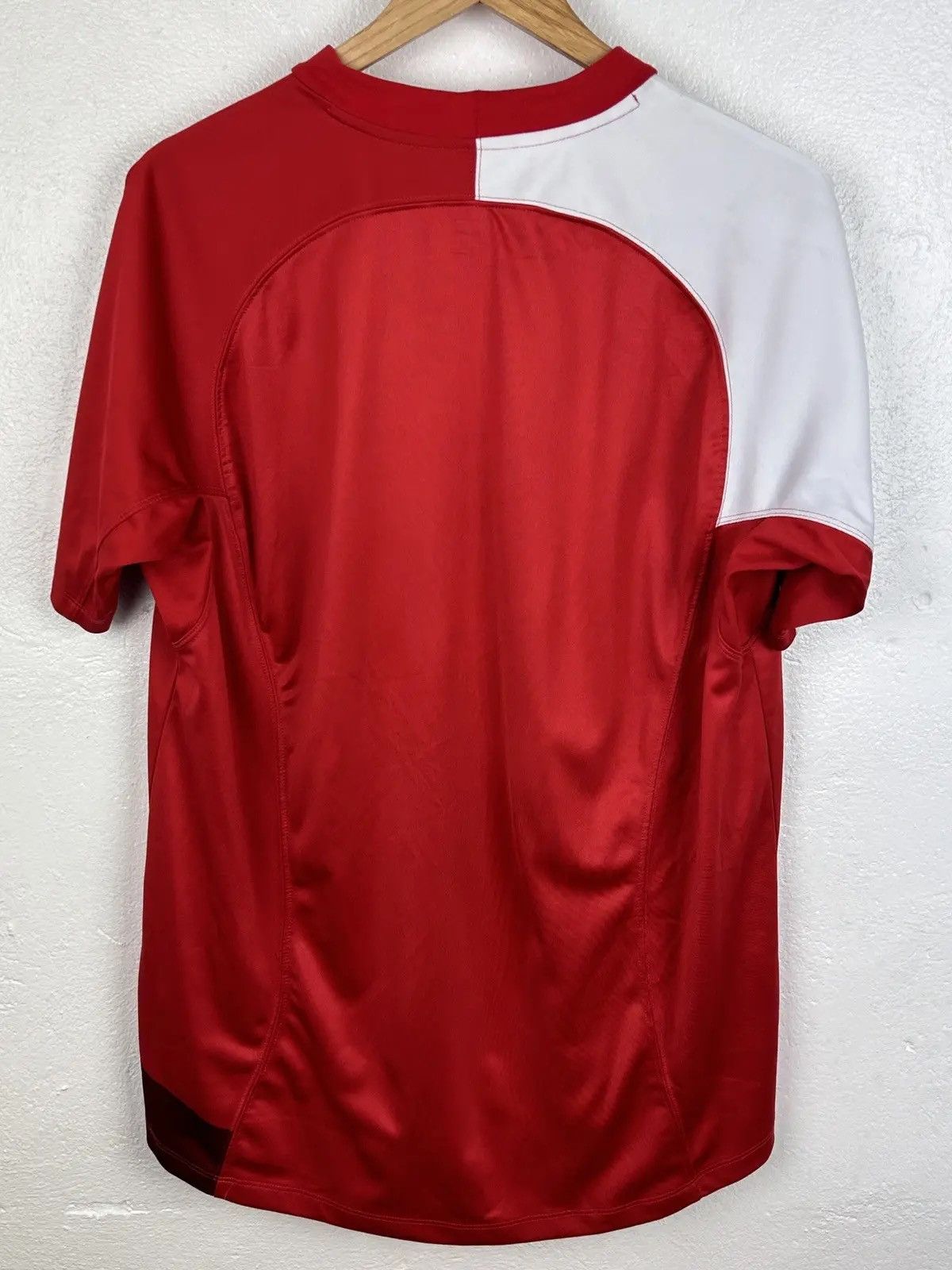 Nike 00s Vintage Nike England Rugby 2007 Training Jersey Size US L / EU 52-54 / 3 - 6 Thumbnail