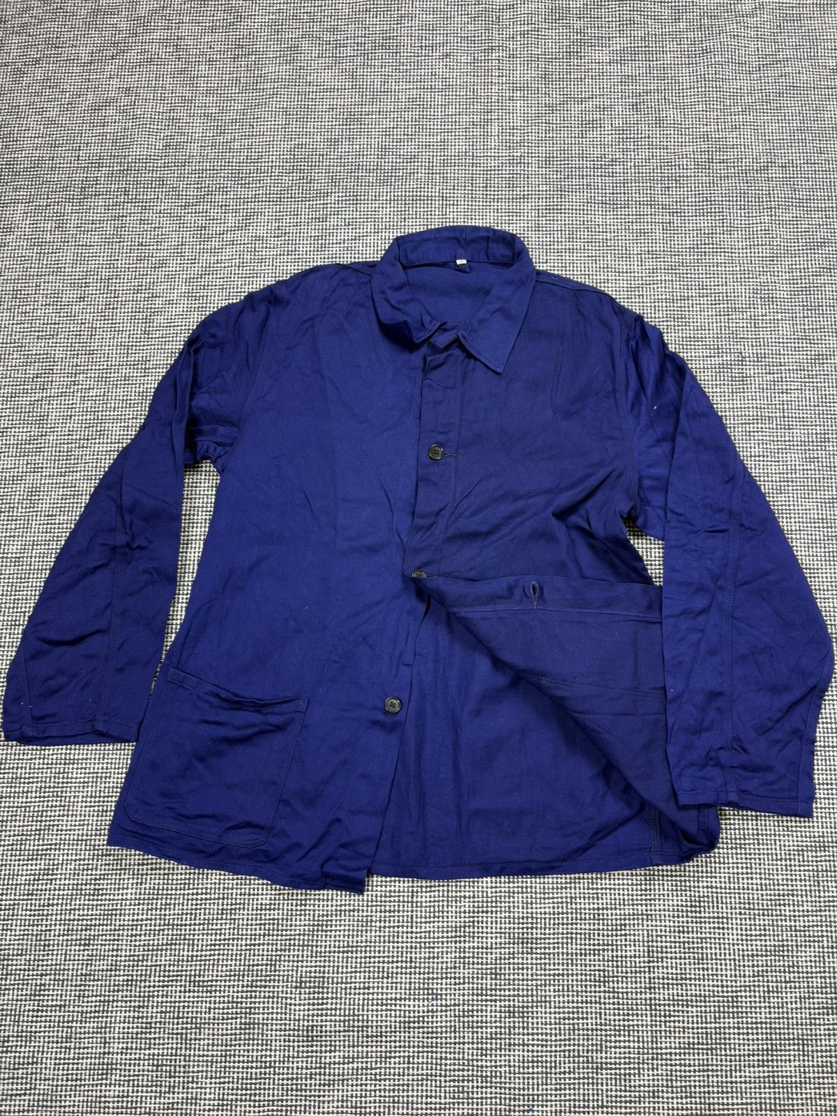 Le Laboureur 70s vintage nice fade french chore coat jacket sanfor Size US M / EU 48-50 / 2 - 2 Thumbnail