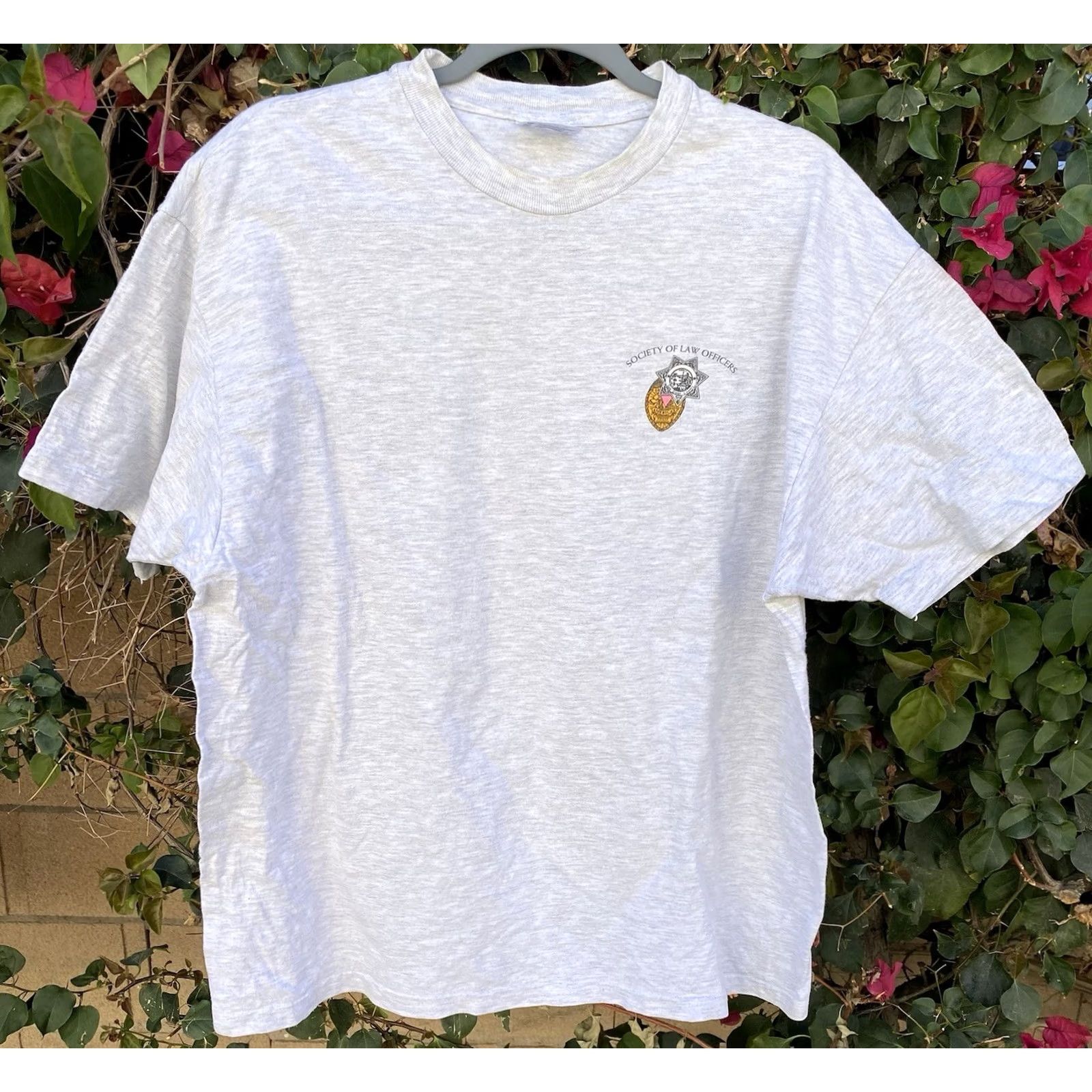 Hanes VINTAGE Hanes San Diego County T Shirt Single Stitch XL Gray Cotton Graphic Print Mens California 90s Size US XL / EU 56 / 4 - 6 Thumbnail