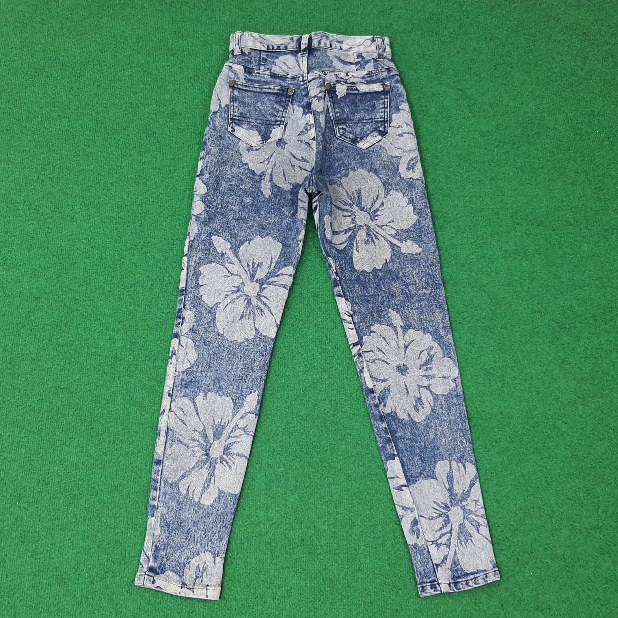 Japanese Brand Vinatge Ryu Sports Full Art Jeans C258N26 Size 23" - 3 Thumbnail