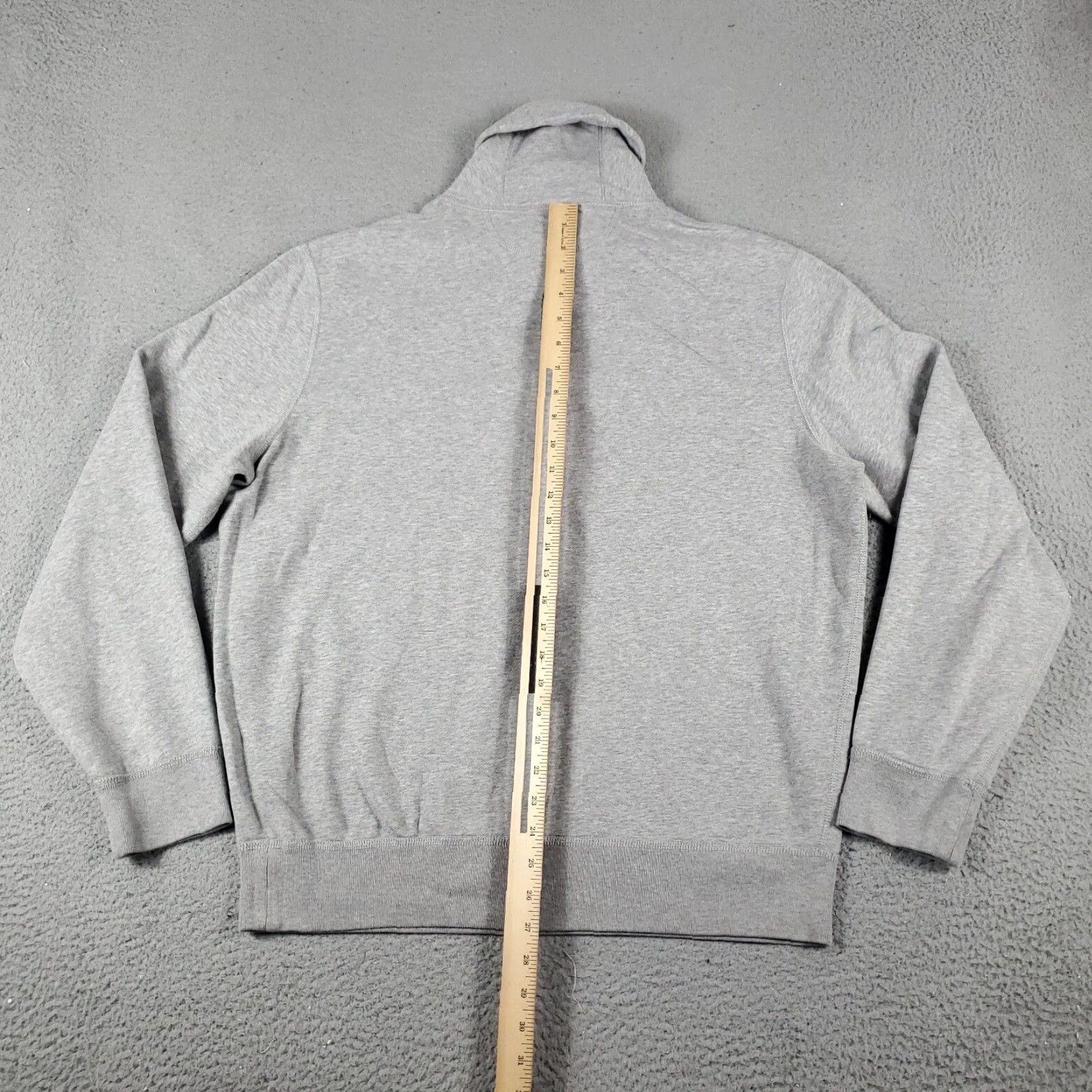 Ralph Lauren Ralph Lauren Mens XL Gray Pony Sweater Pullover Shawl Collar Cotton Knit Size US XL / EU 56 / 4 - 7 Thumbnail