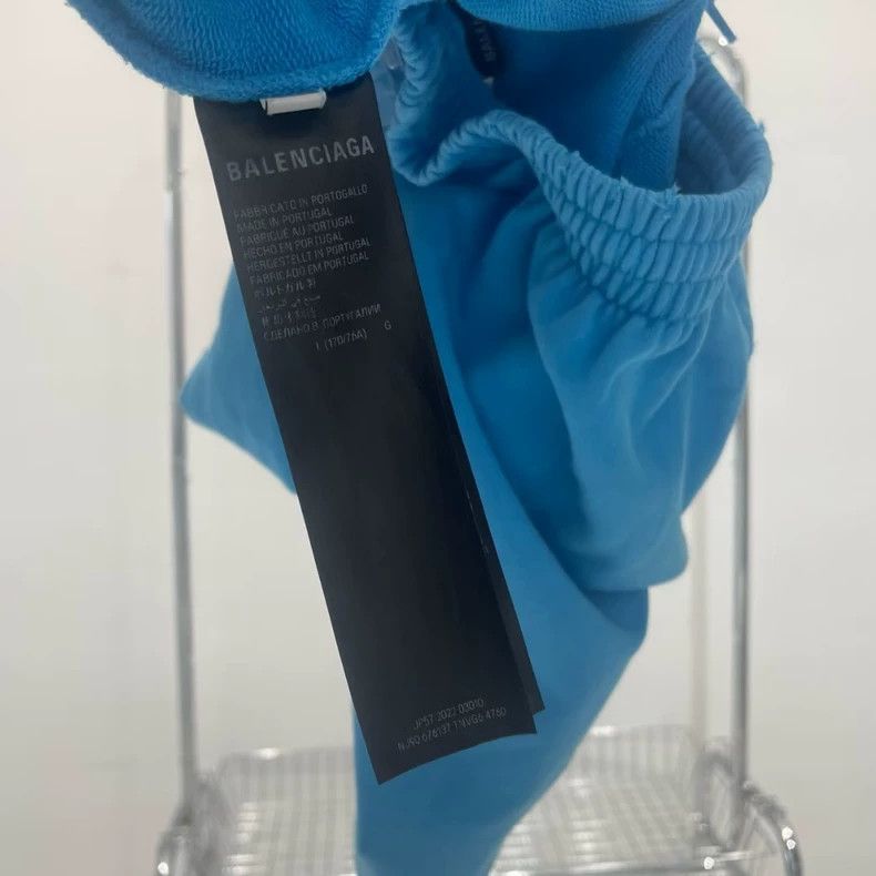 Balenciaga Balenciaga size L Blue Coke Shorts Size US 27 - 6 Thumbnail