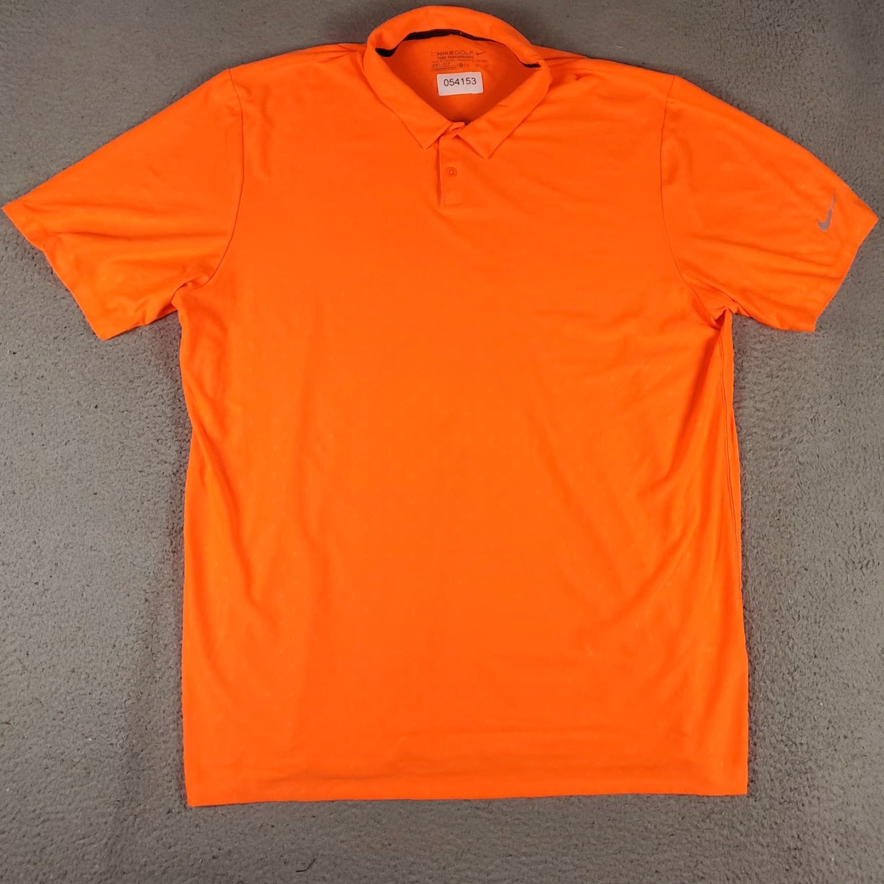 Nike Nike Polo Shirt Mens XL Orange Swoosh Golf Casual Short Sleeve Size US XL / EU 56 / 4 - 2 Thumbnail