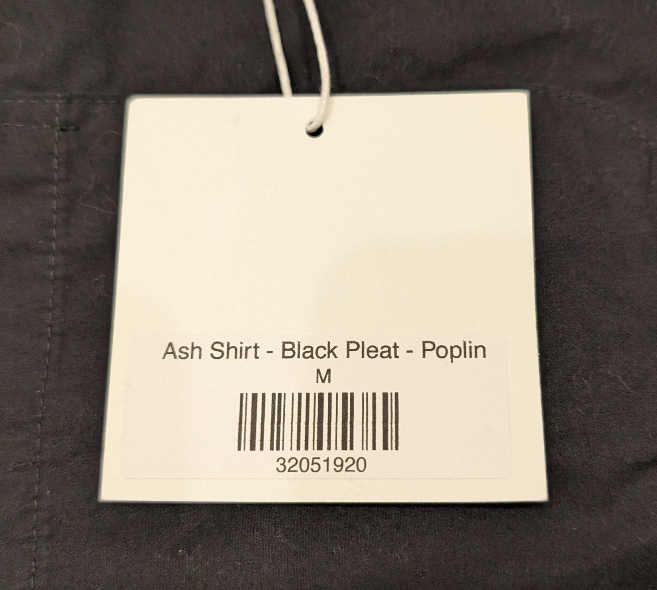 Other NWT LWN Ash Shirt in Black Pleat Poplin Size M / US 6-8 / IT 42-44 - 4 Thumbnail