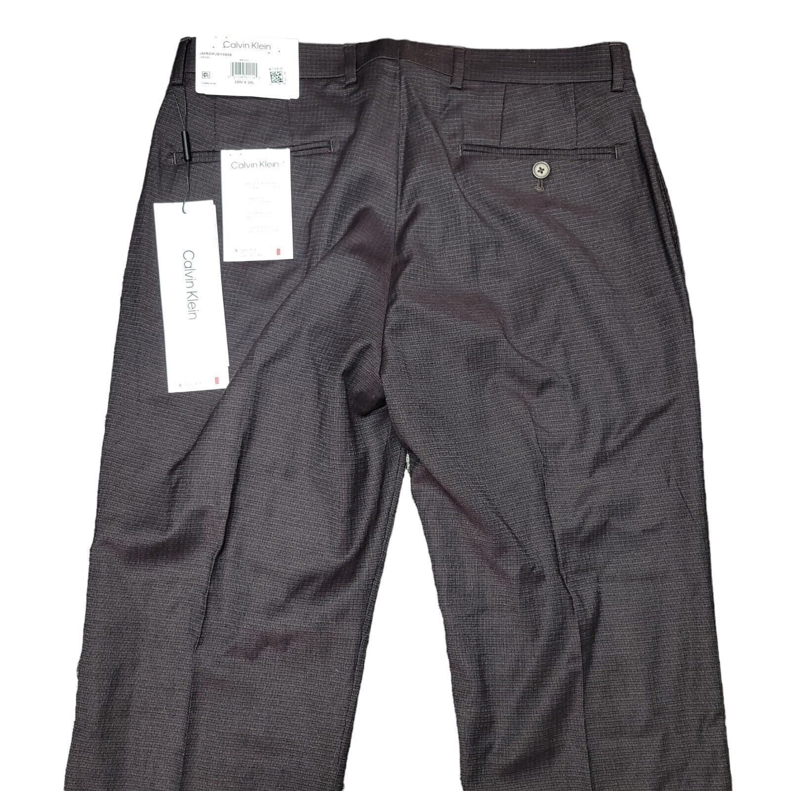 Calvin Klein Men's Calvin Klein Slim Fit Dress Pants. Size 32/30. New Wi Size US 32 / EU 48 - 3 Thumbnail