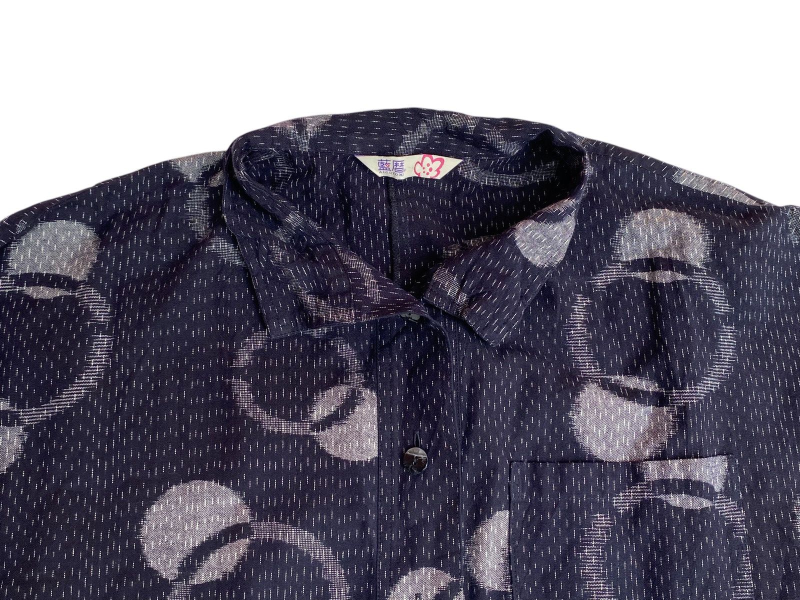 Japanese Brand × Vintage Vtg Aigoyomi Shirt Button Up Size US L / EU 52-54 / 3 - 5 Thumbnail