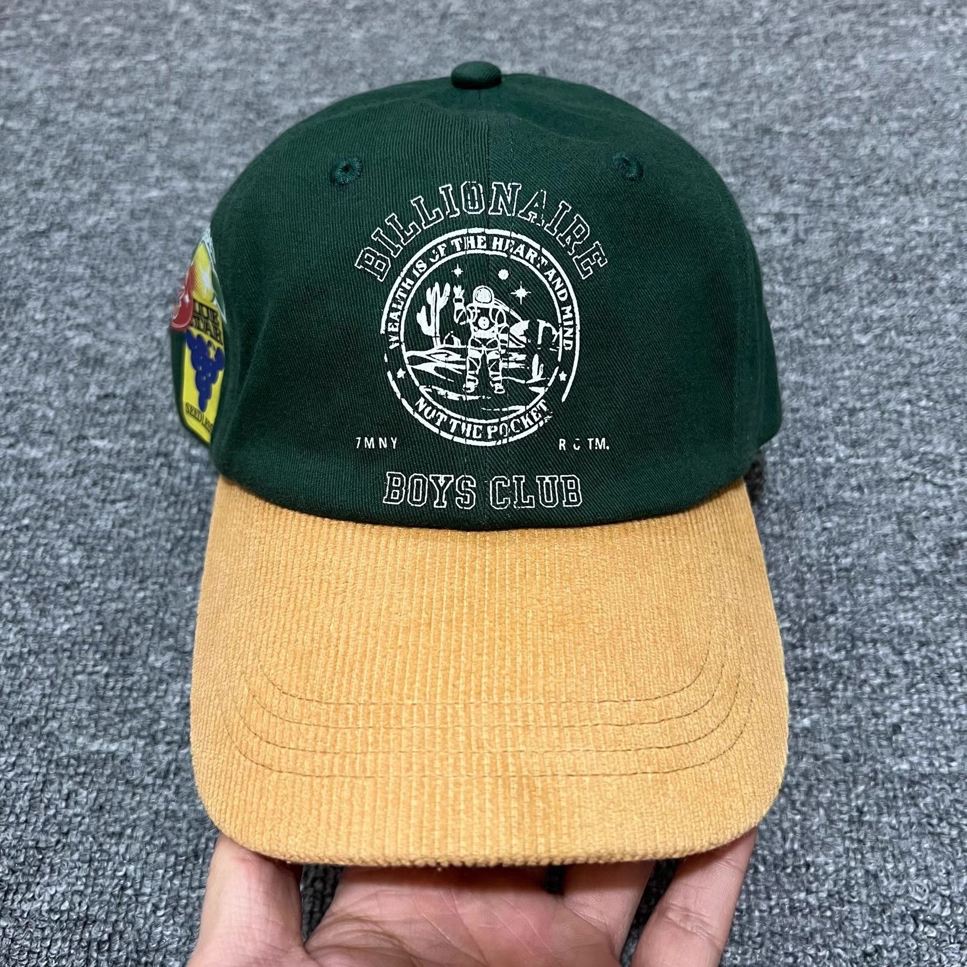 Billionaire Boys Club BBC Corduroy & Canvas Curved Brim Baseball Sun Hat Q7 Size ONE SIZE - 1 Thumbnail