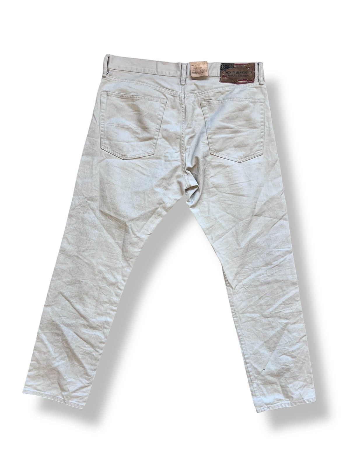 Ralph Lauren Ralph Lauren Denim & Supply Slim Men’s Beige Size 36/32 Size US 36 / EU 52 - 2 Thumbnail
