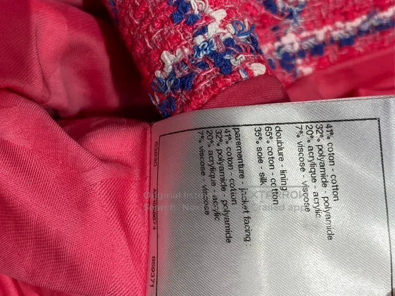 Chanel Chanel 24 pink plaid coats Size XXS / US 00 / IT 34 - 7 Thumbnail