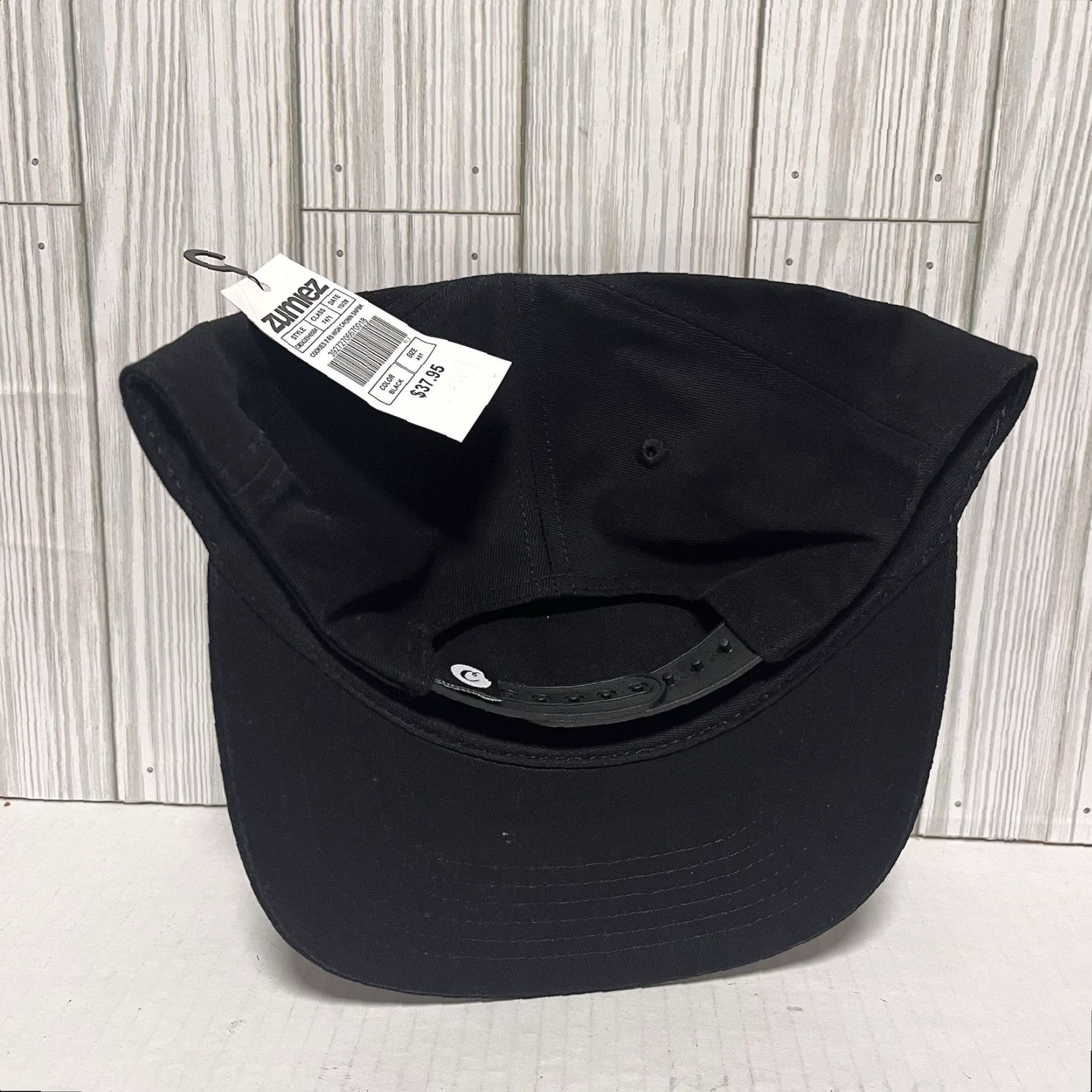 Vintage Cookies Stones Hat Cap Snapback Adult Mens Tongue Logo Black Blue Size ONE SIZE - 5 Thumbnail