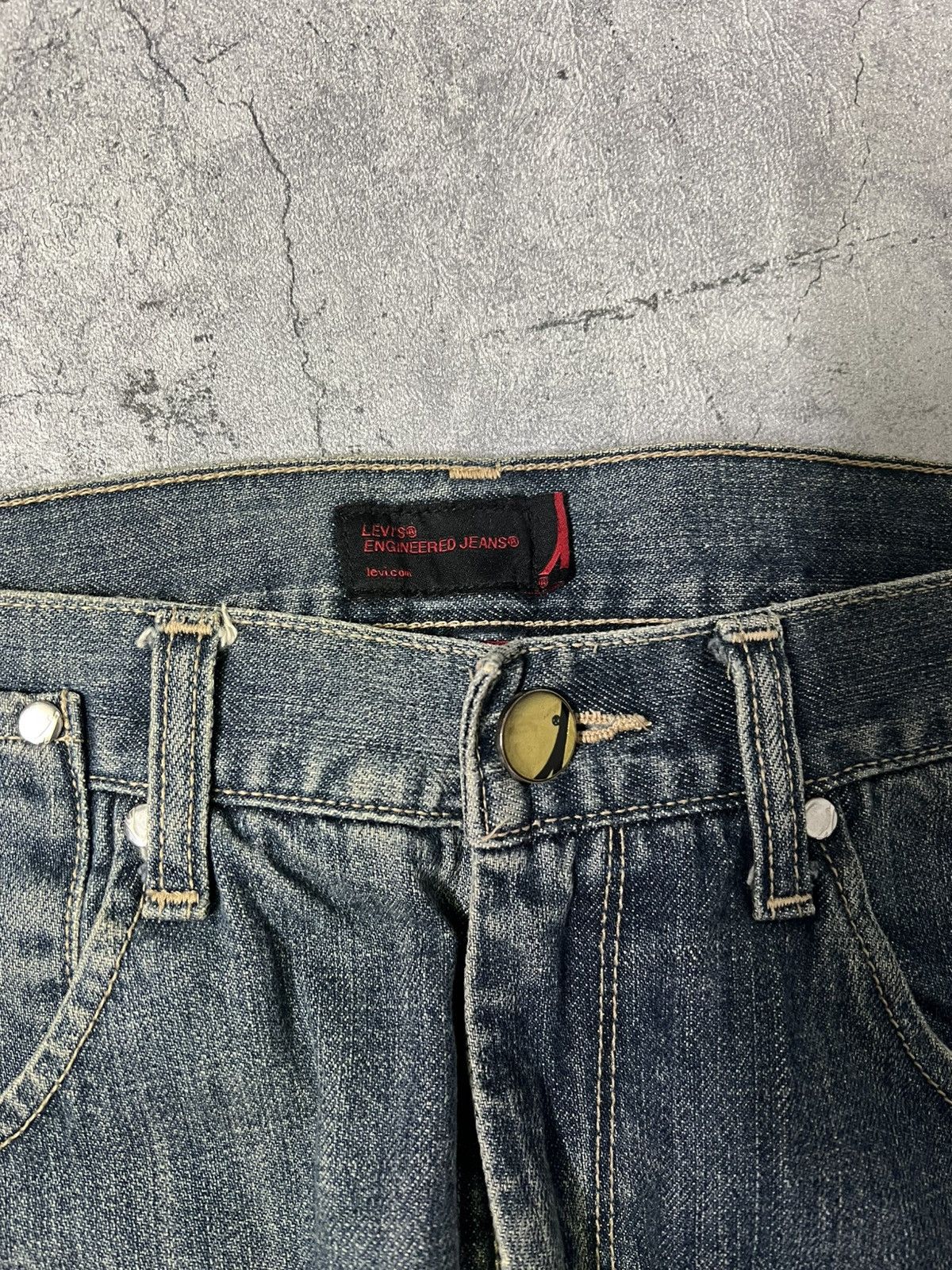 Levi's × Levi's Vintage Clothing × Vintage Levi's Engineered vintage 2000s jeans Size US 34 / EU 50 - 4 Thumbnail