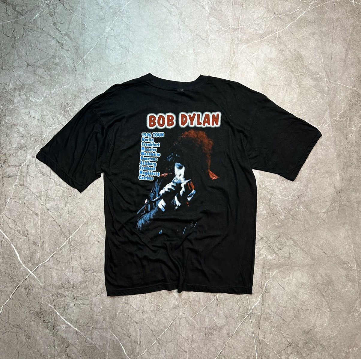Band Tees × Vintage VINTAGE 90S BOB DYLAN T-SHIRT Size US L / EU 52-54 / 3 - 2 Thumbnail