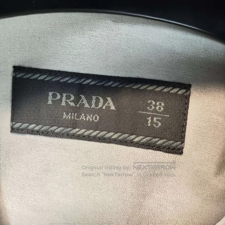 Prada Prada Size38 Light grey shirt Size US XXS / EU 40 - 3 Thumbnail