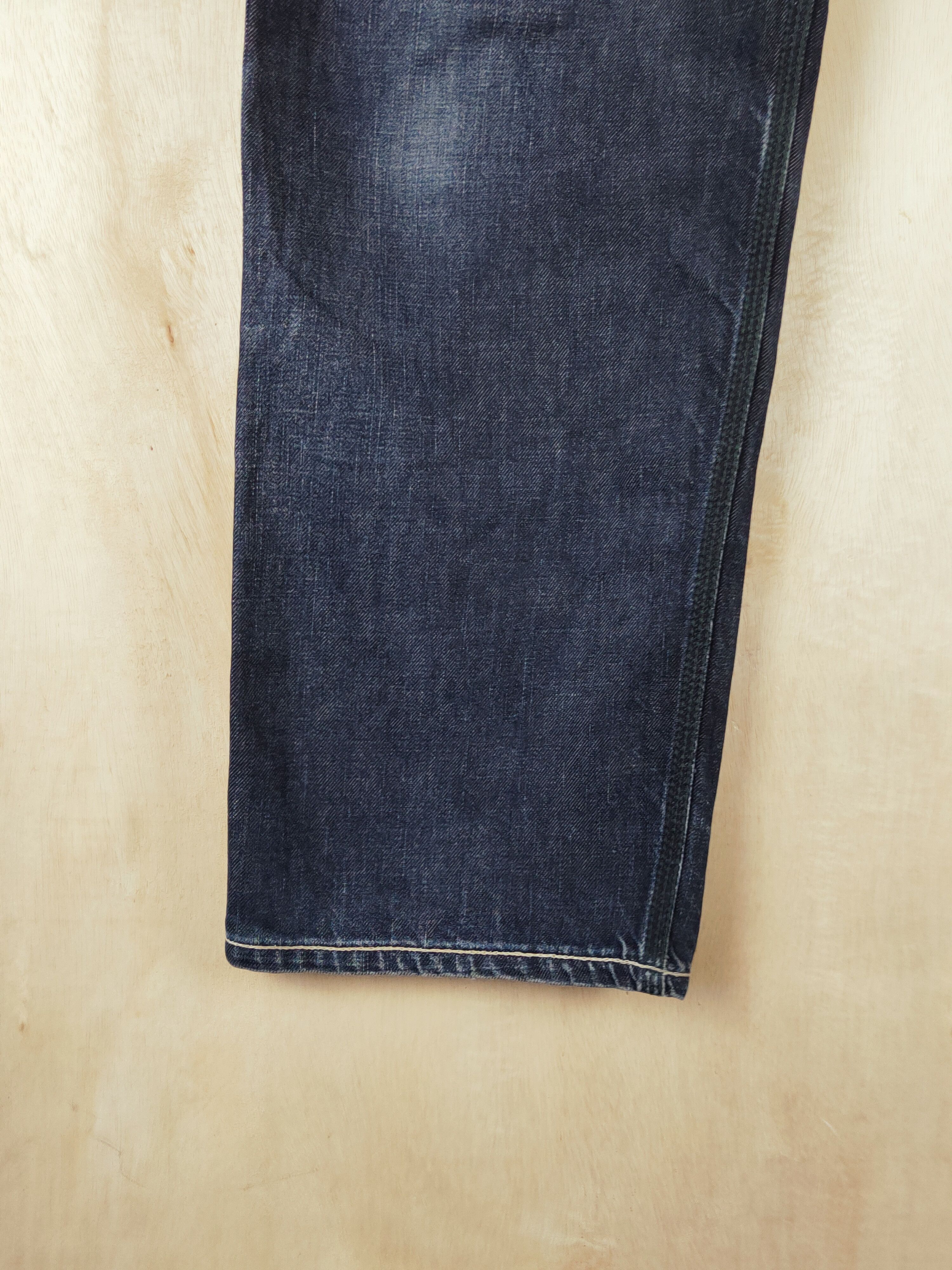 Diesel Diesel Industry Blue Black Distressed Ripped Jeans #S2666 Size US 36 / EU 52 - 5 Thumbnail