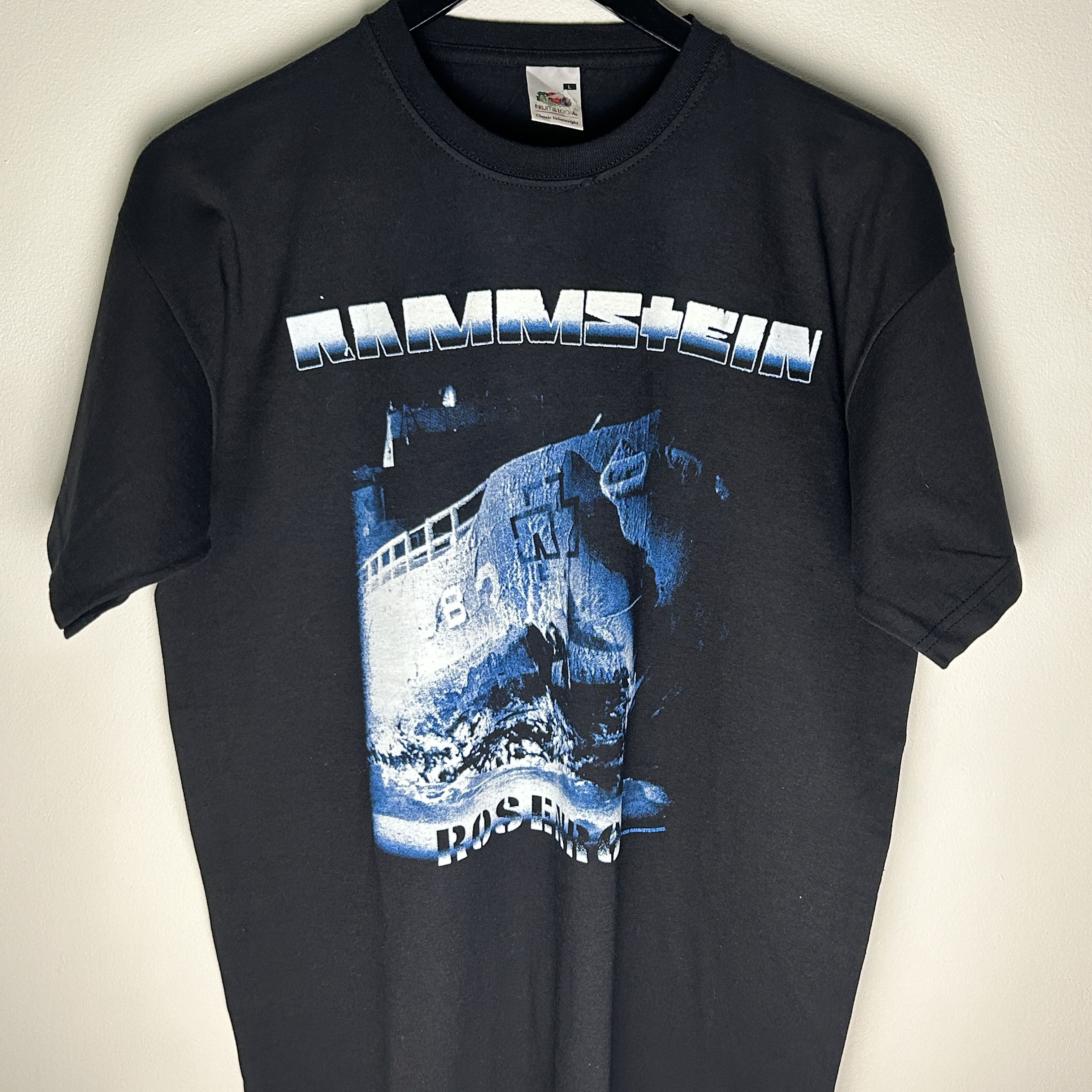 Band Tees Vintage Rammstein Rosenrot 2005 Band T-shirt Size US L / EU 52-54 / 3 - 3 Thumbnail