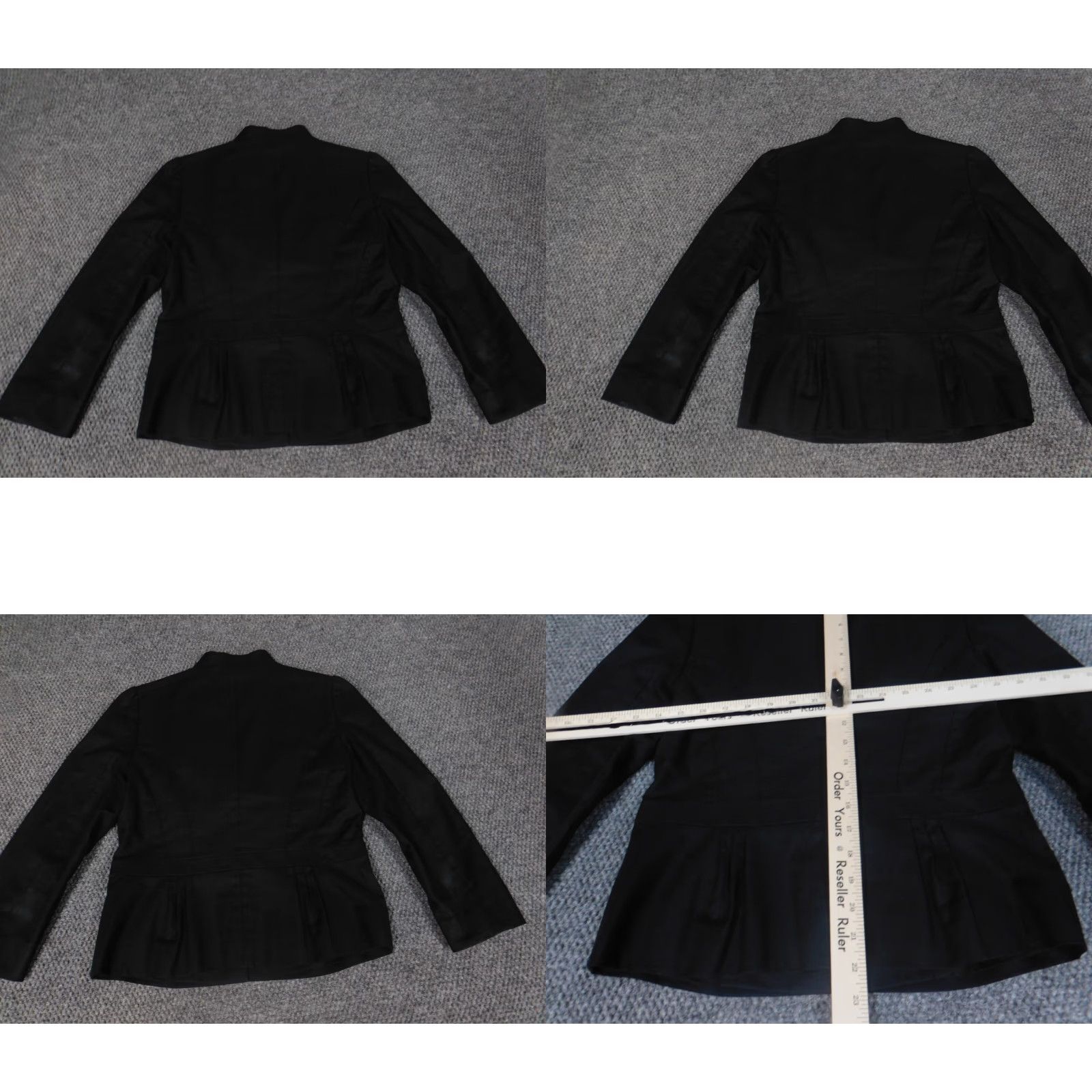Ann Taylor Ann Taylor Loft Womens Jacket 2 Black Casual Hook Size XS / US 0-2 / IT 36-38 - 8 Thumbnail
