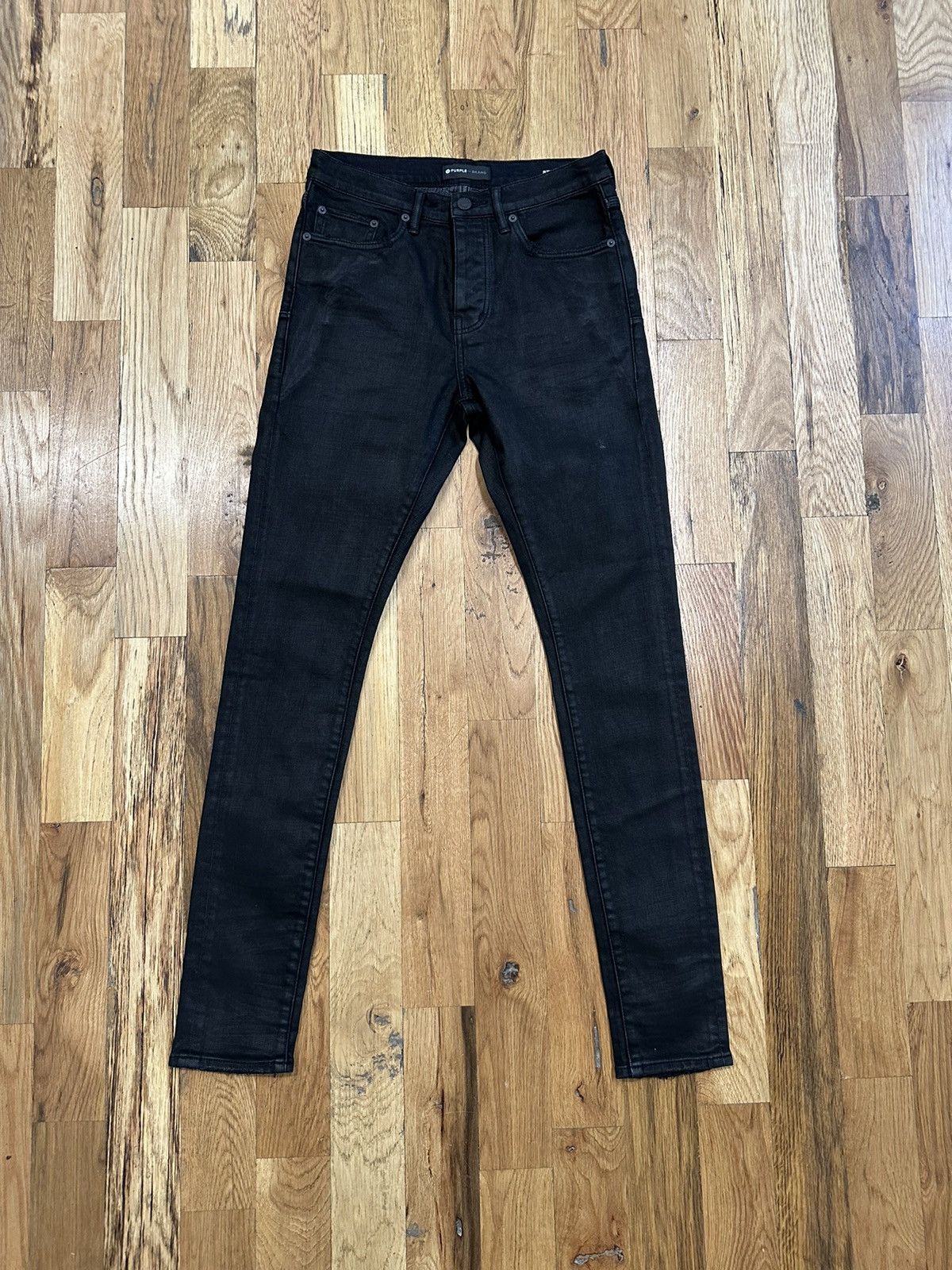 Purple Brand Purple Brand Plain Black Denim Jeans Size 29 Size US 29 - 1 Thumbnail