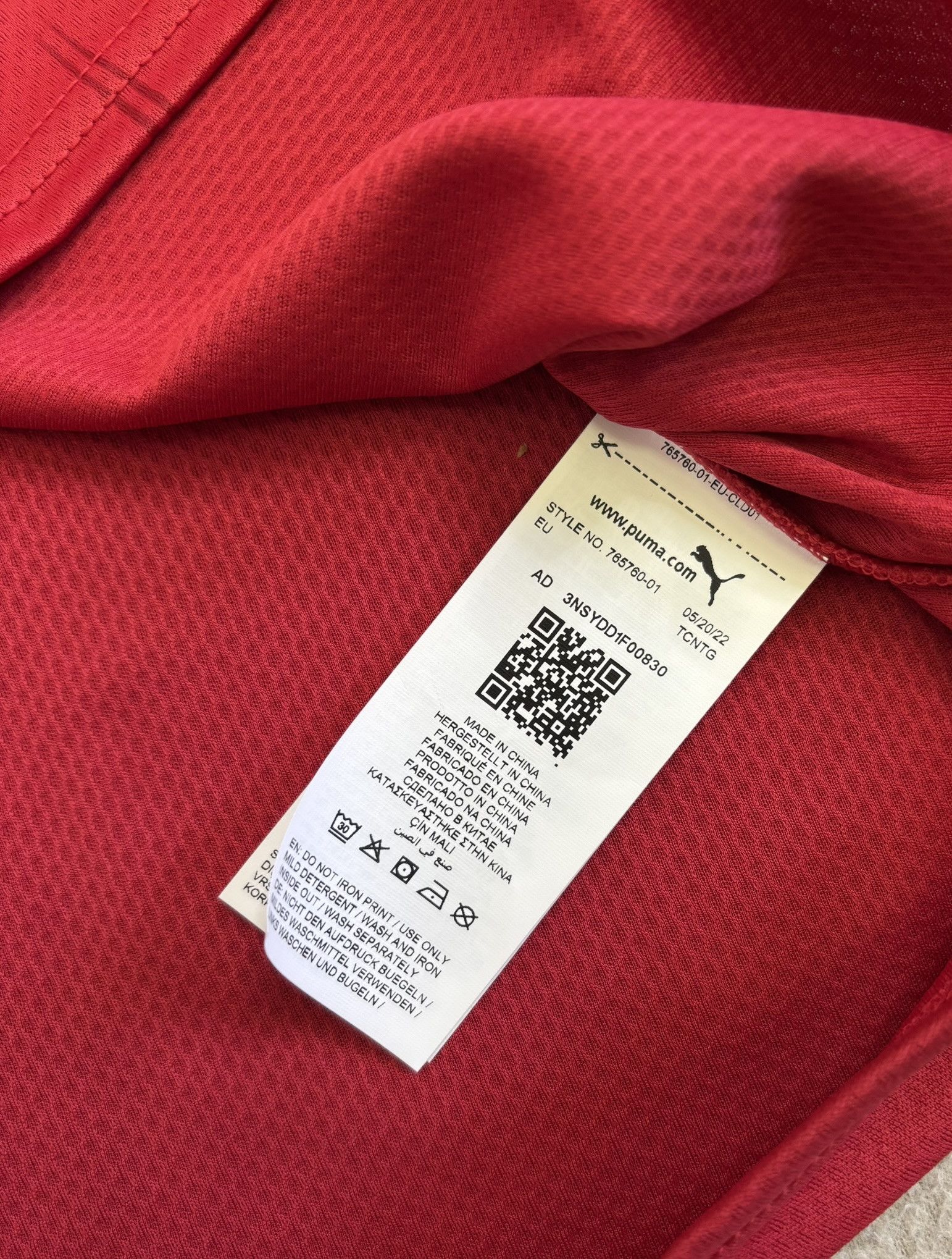 Puma Serbia 2022 Puma Football Jersey Size XXL Size US XXL / EU 58 / 5 - 16 Thumbnail