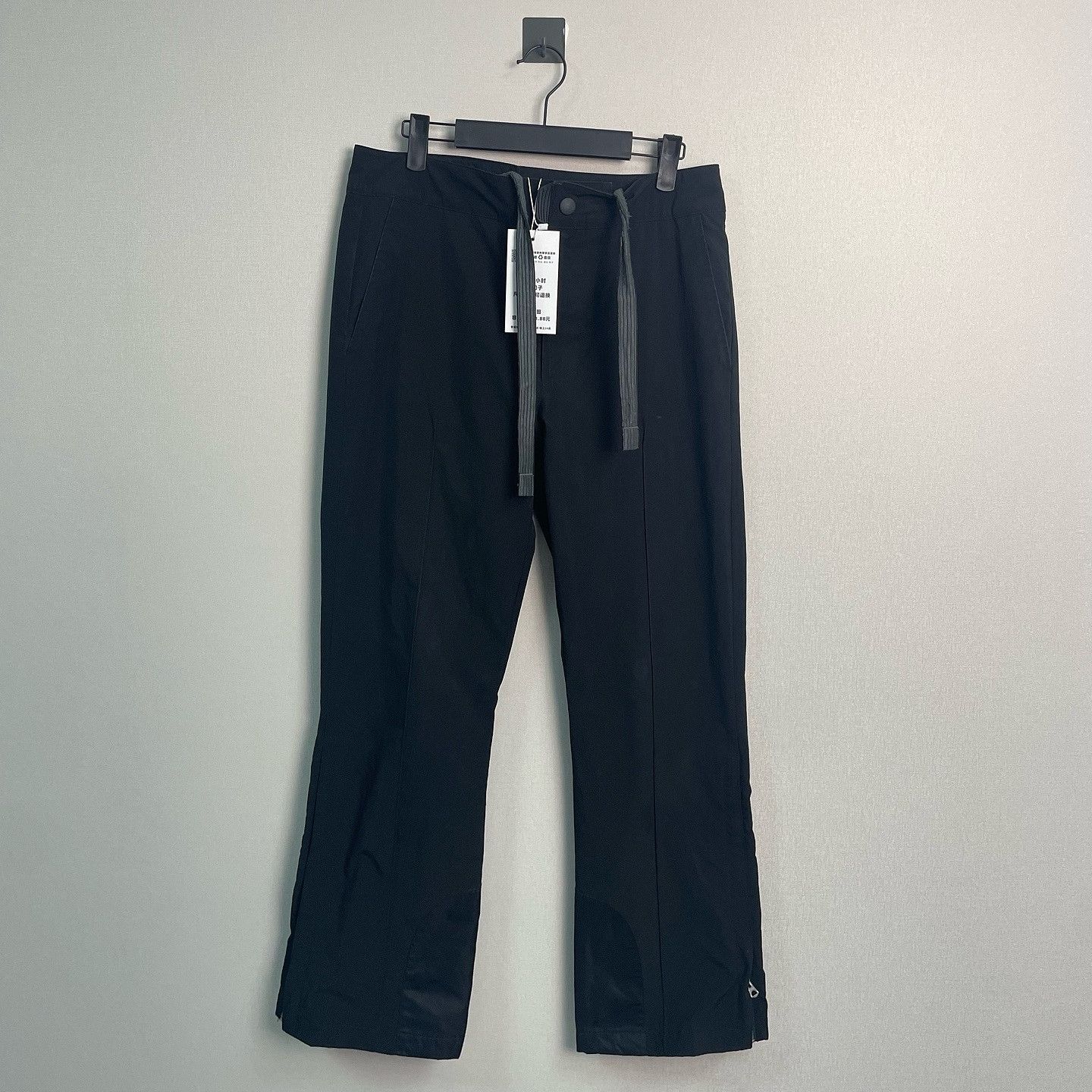 Acne Studios Acne Studios Polyester Trousers Black Size 46 Size US 30 / EU 46 - 1 Thumbnail
