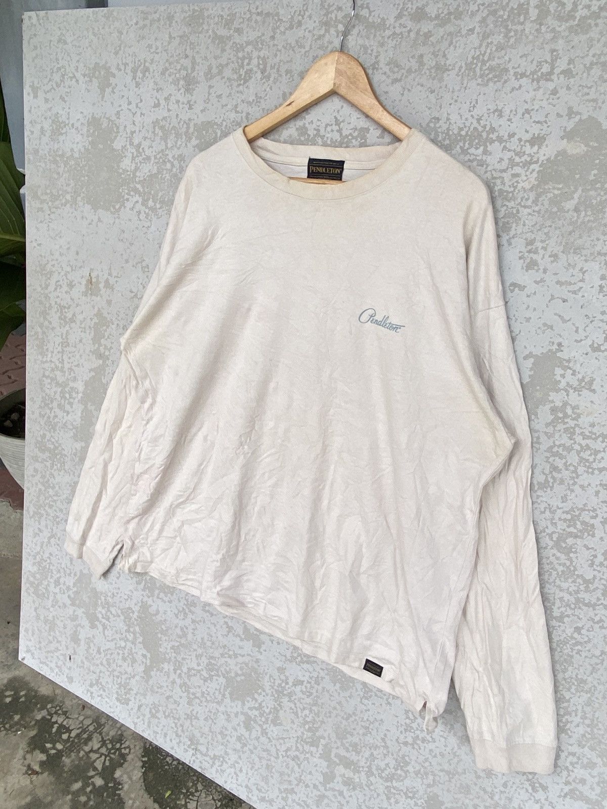 Other Vintage Pindleton Big Printed Crewneck Sweatshirt White Size US XL / EU 56 / 4 - 2 Thumbnail