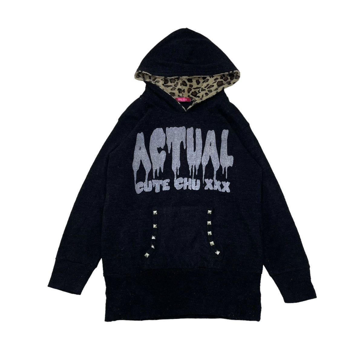 Le Grande Bleu (L.G.B.) 🫴🏻Japanese Brand Punk Wear Actual Cute Chu Hoody Size M / US 6-8 / IT 42-44 - 3 Thumbnail