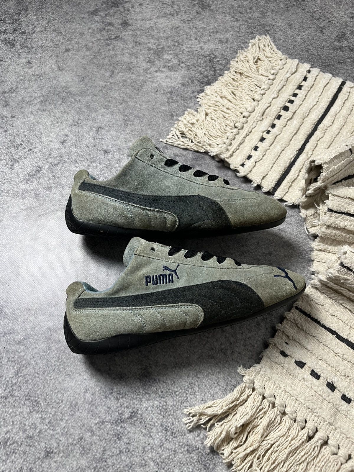 Puma 🔥00’S PUMA SPEED CAT OG SUEDE LOW TOP Y2K SNEAKERS Size US 7 / EU 40 - 4 Thumbnail