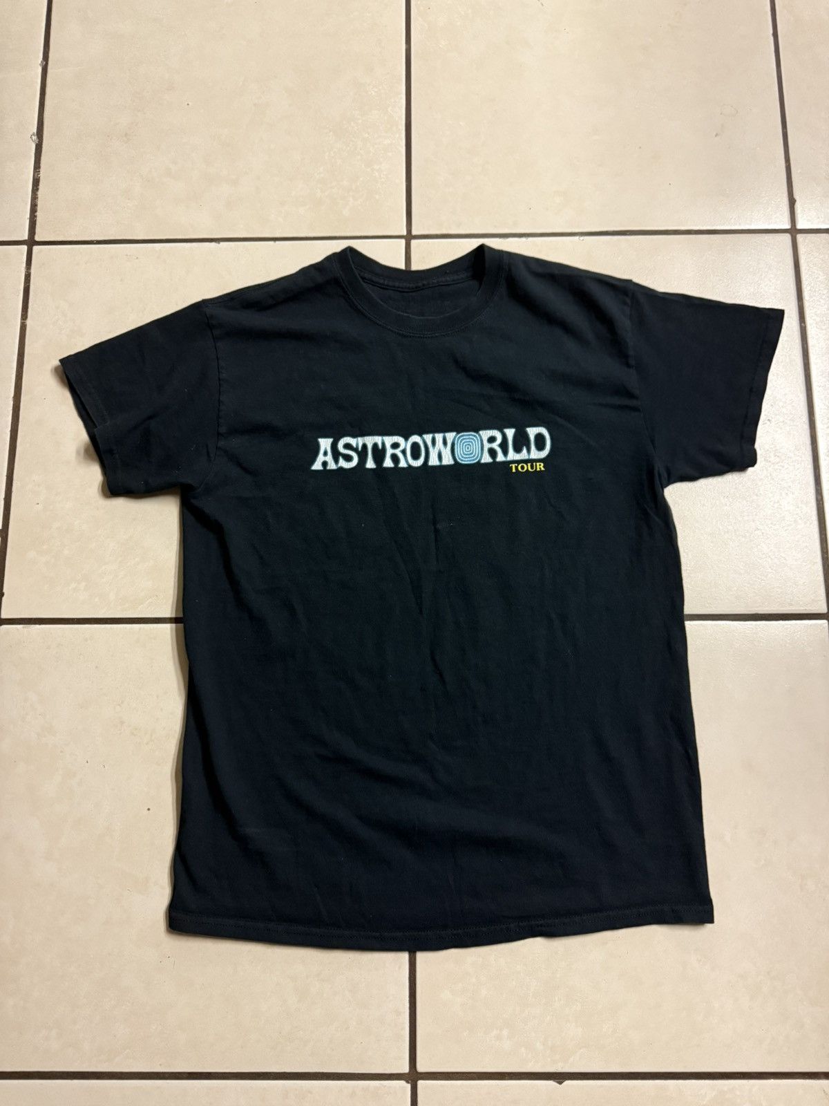 Travis Scott Travis Scott Astroworld Tour Tee Wish You Were Here Size US M / EU 48-50 / 2 - 2 Thumbnail