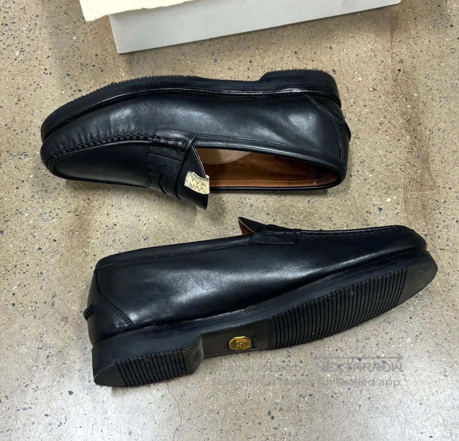 Visvim Visvim FABRO FOLK Loafers in Black. Size US 12 / EU 45 - 5 Thumbnail