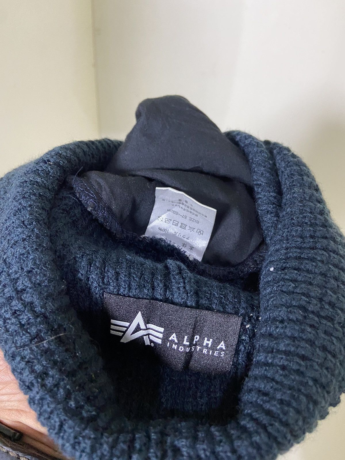 Alpha Industries Vintage alpha industries beanie hat Size ONE SIZE - 4 Thumbnail