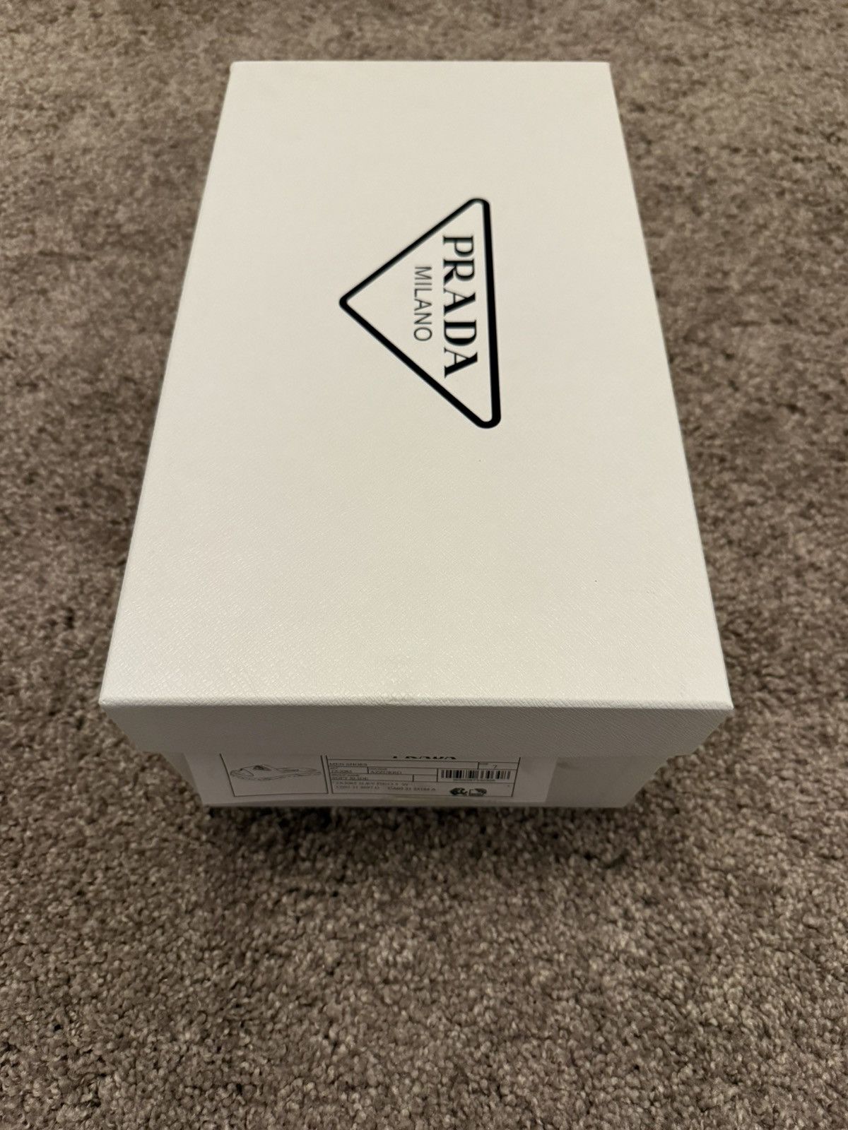 Prada Prada beach slip on slides logo plaque blue 41 Size US 8 / EU 41 - 2 Thumbnail